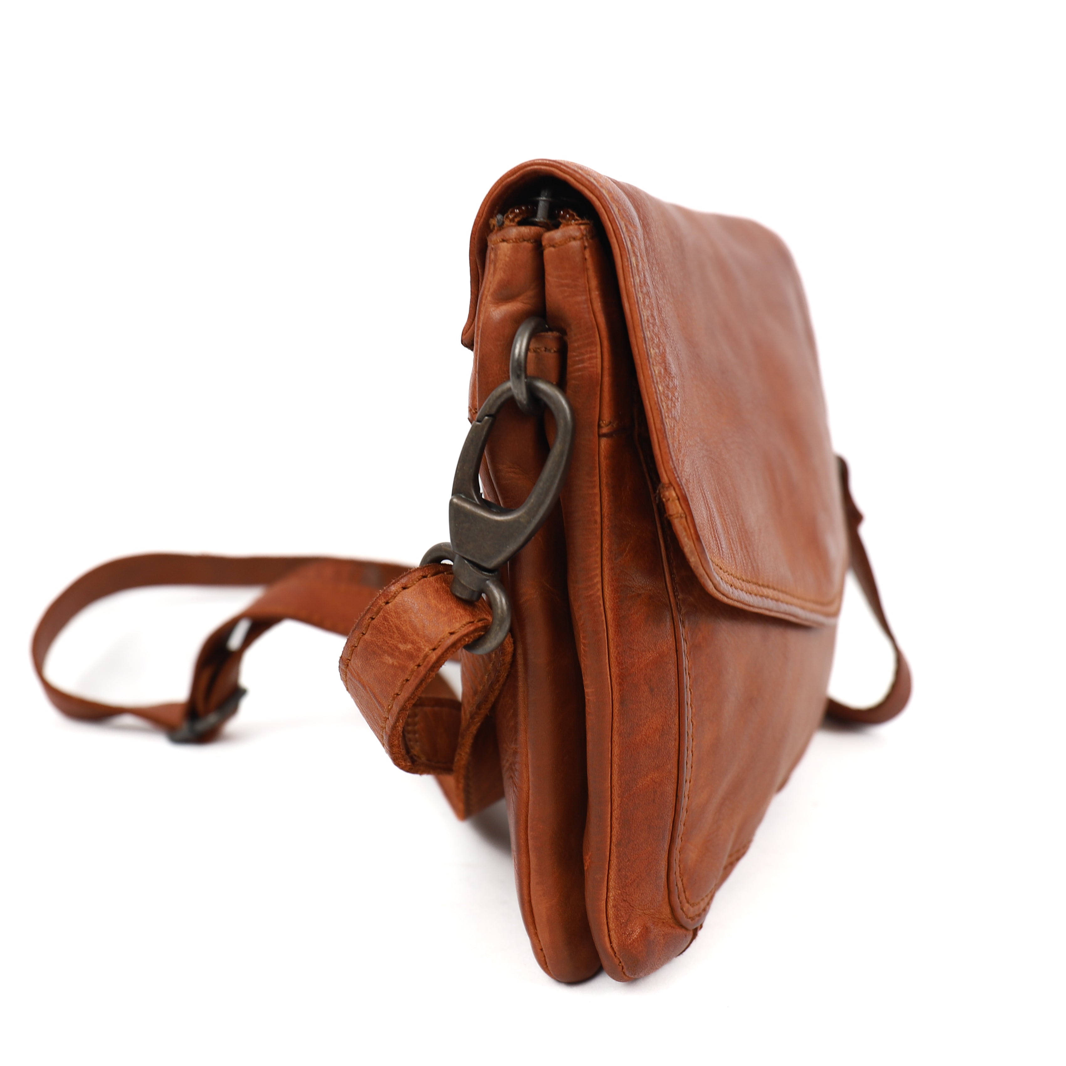 Umschlagtasche 'Femke' Cognac