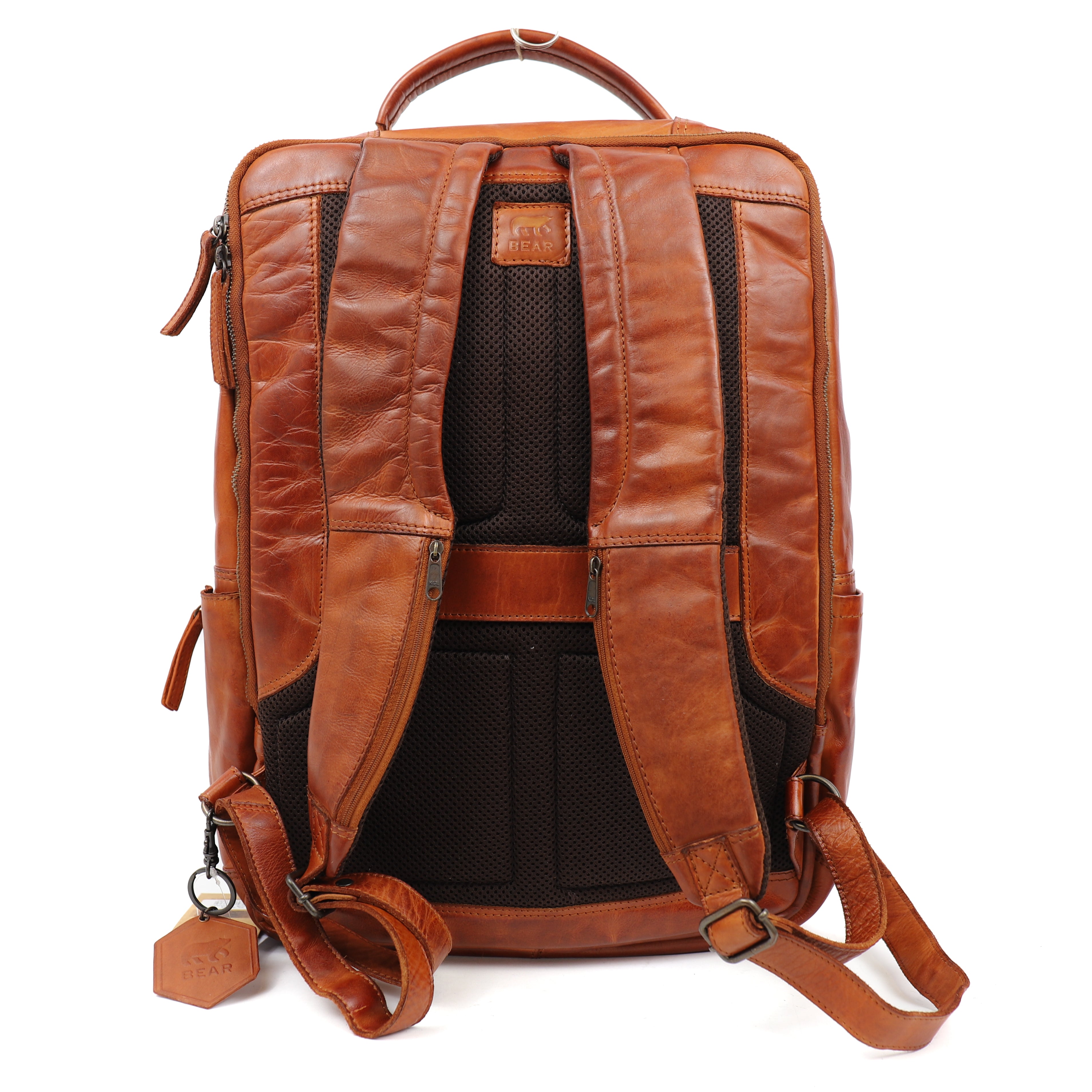 Rucksack 'Jayden' L Cognac