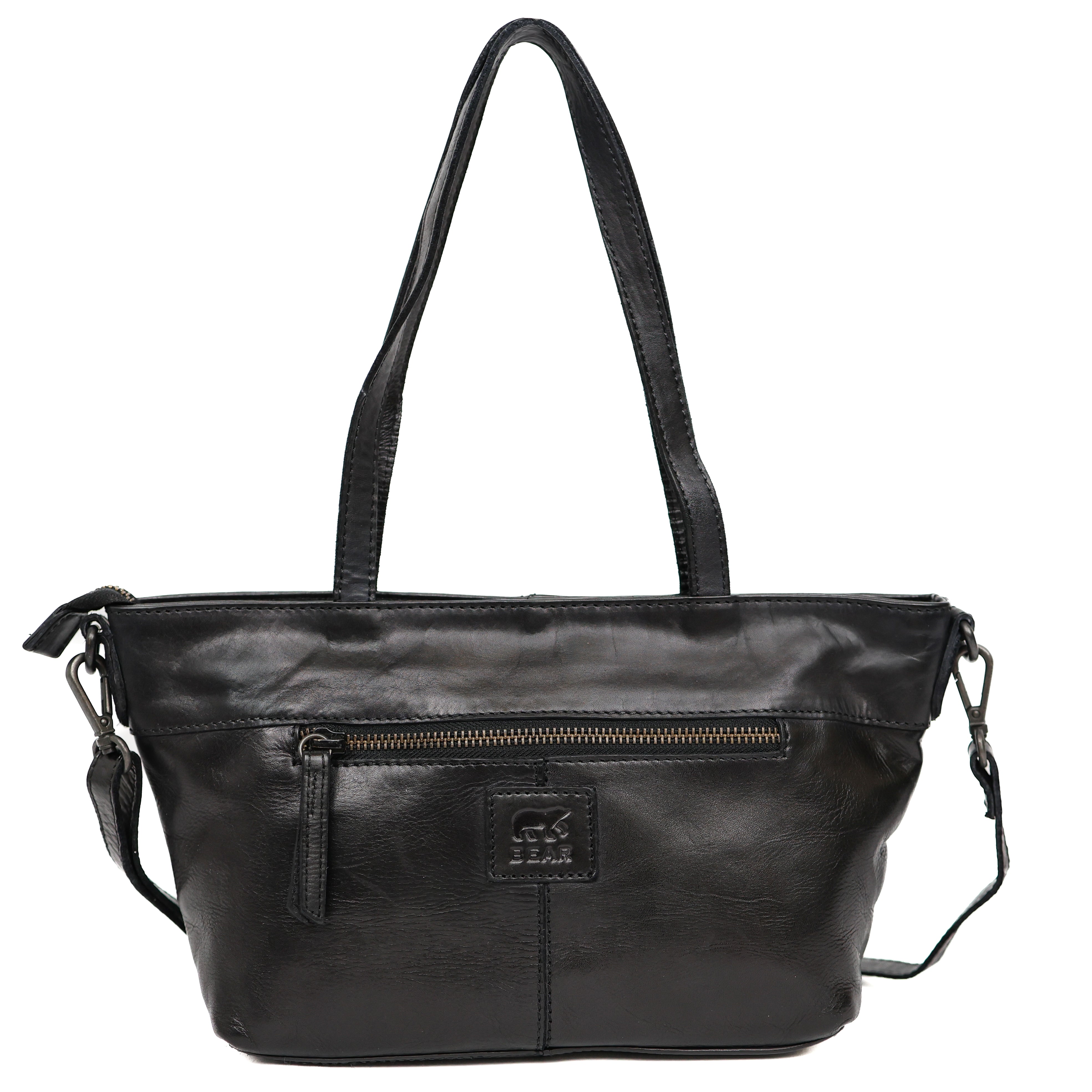 Kleine Handtasche/Umhängetasche 'Lola' Schwarz