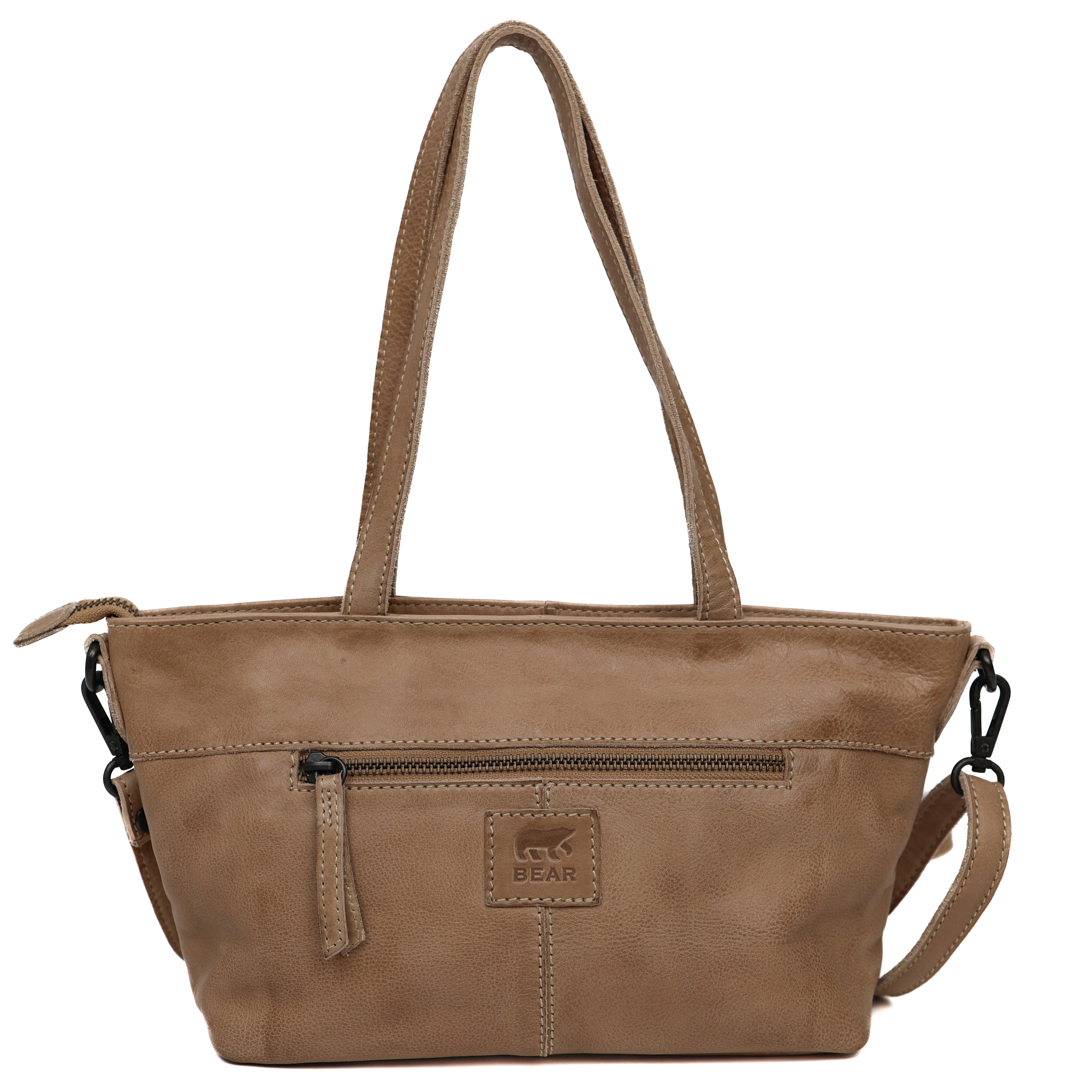 Kleine Handtasche/Umhängetasche 'Lola' Beige