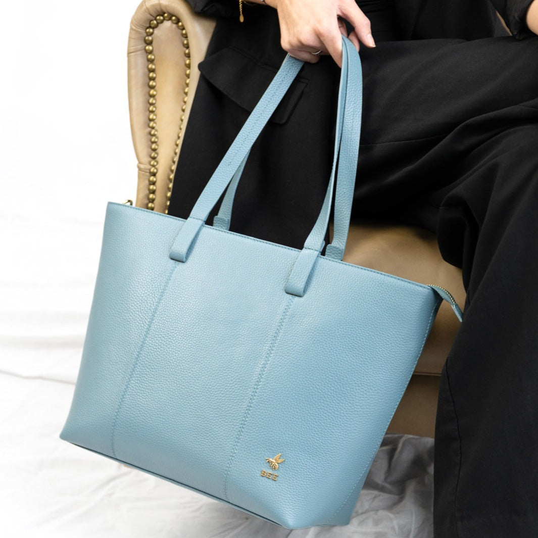 Großer Shopper 'Maya' Blue