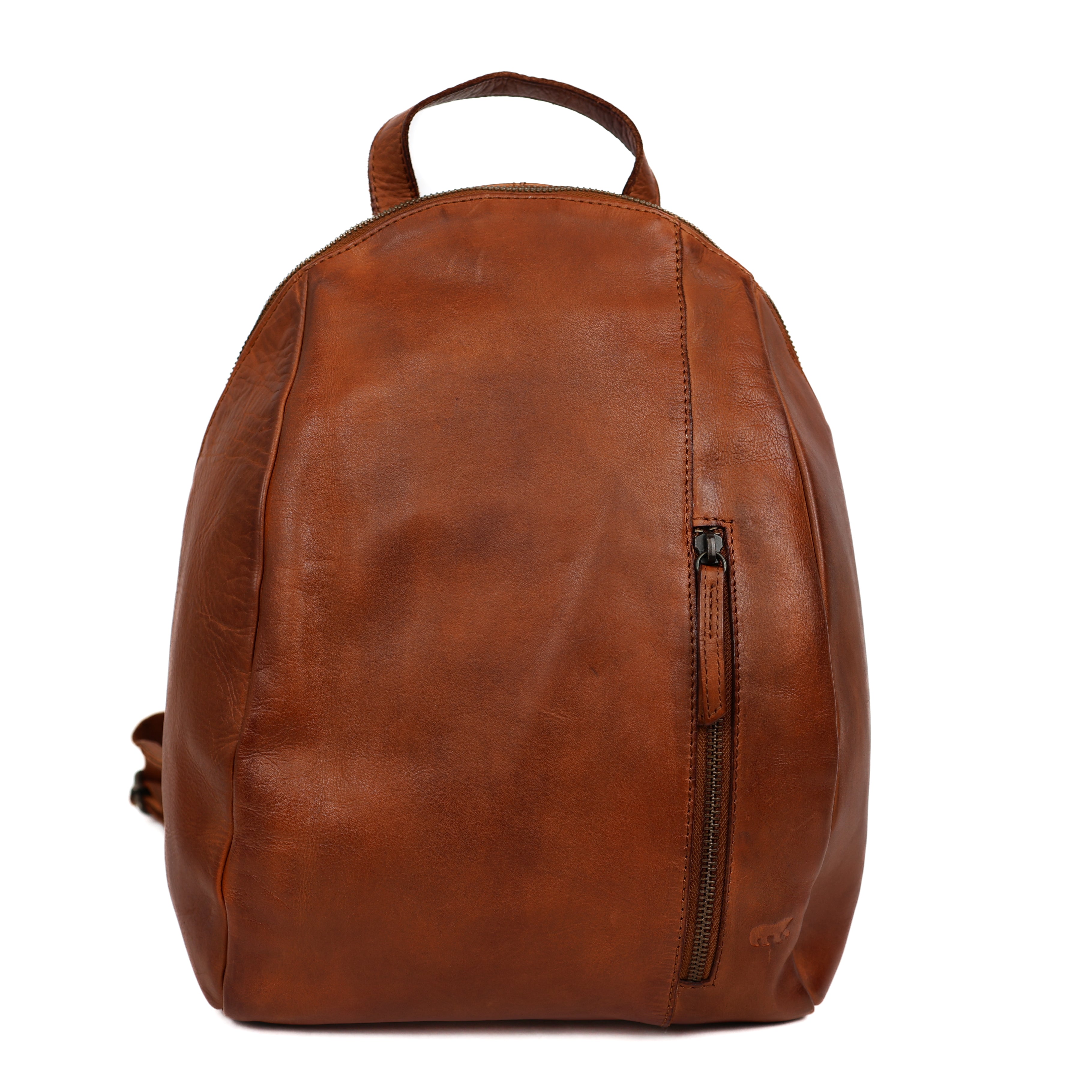 Mittlerer Rucksack 'Monika' Cognac