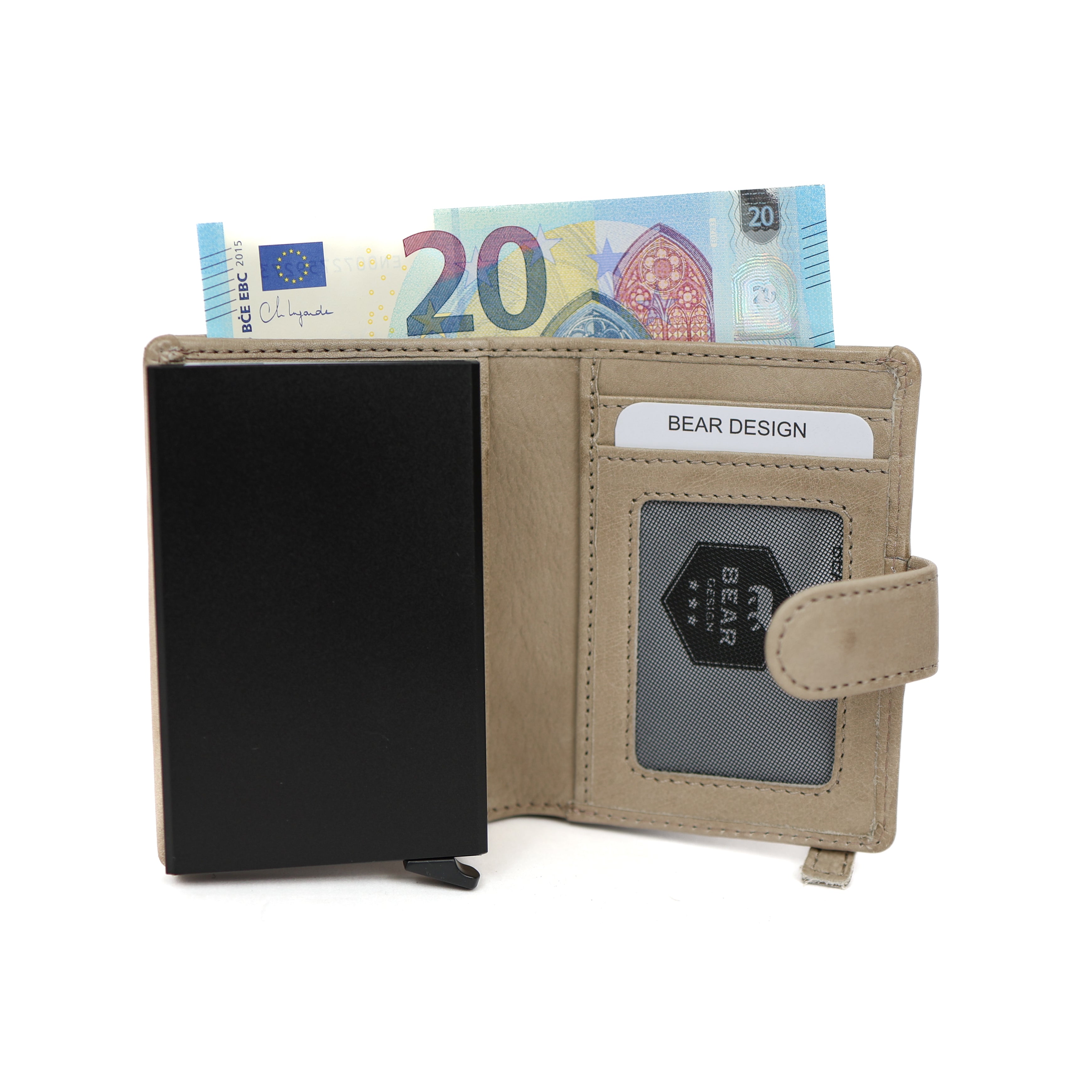 RFID-Kartenhalter 'Bobby' Silver Mink