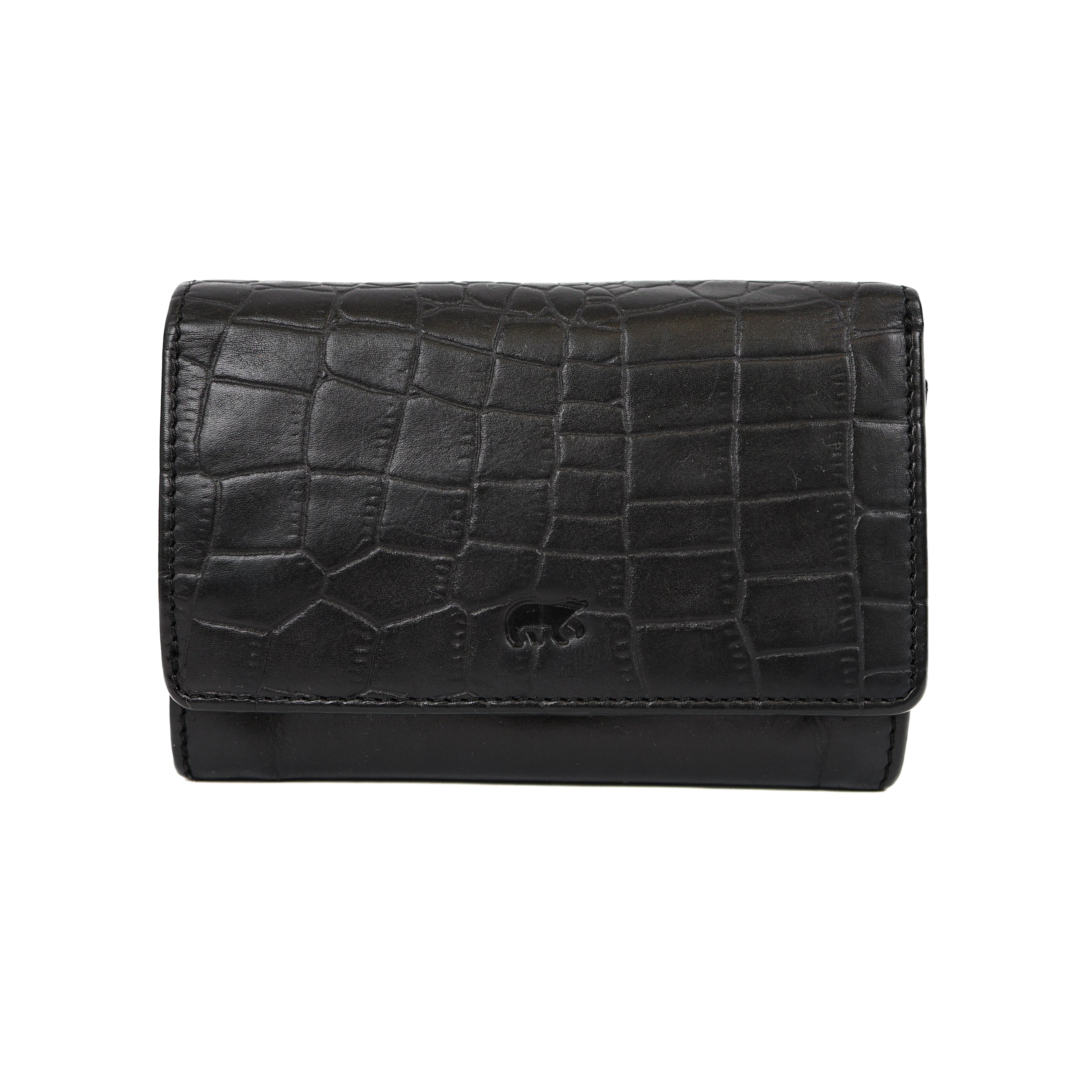 Wickelgeldbörse 'Flappie' schwarz - CL 15572