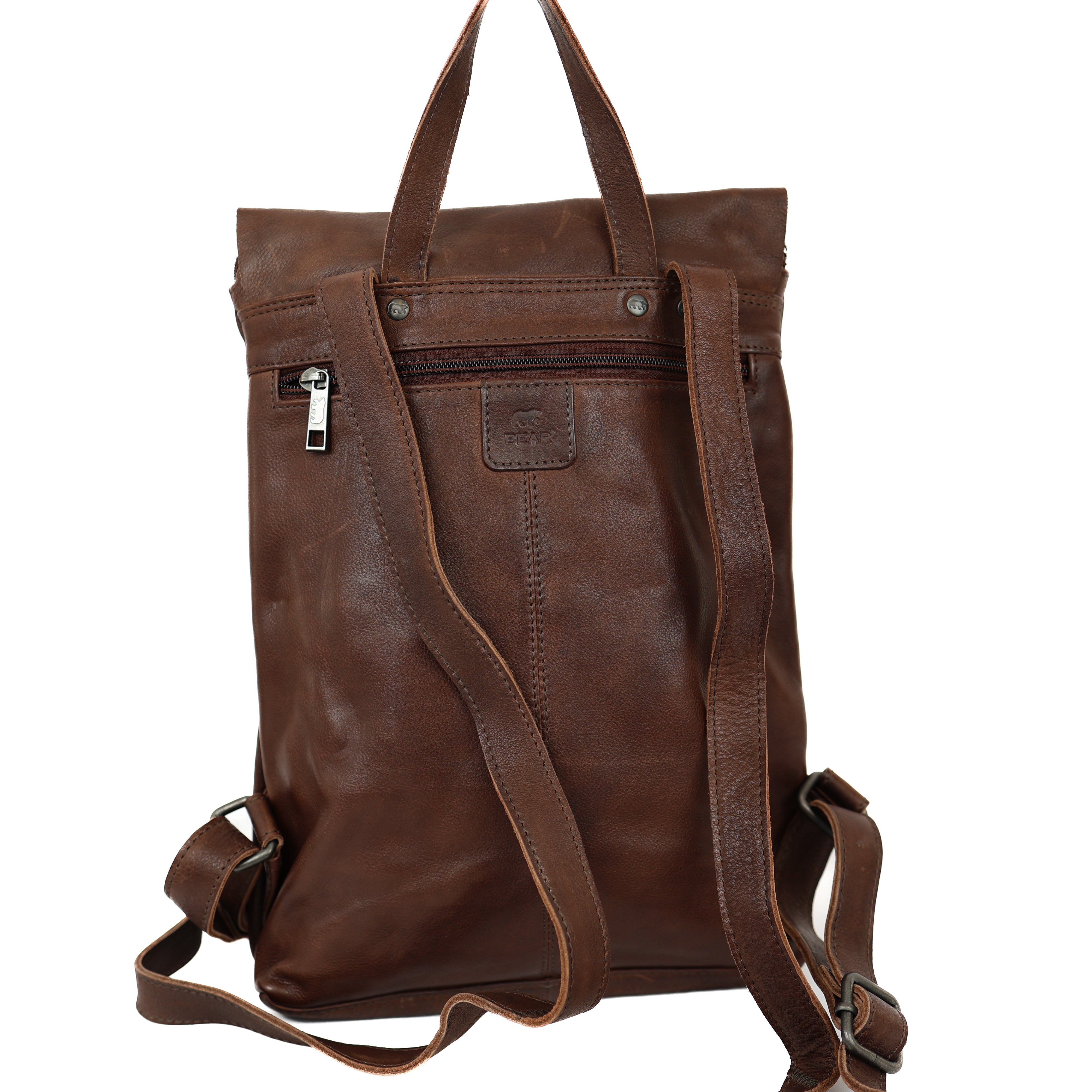 Rucksack 'Anneroos' Dunkelbraun