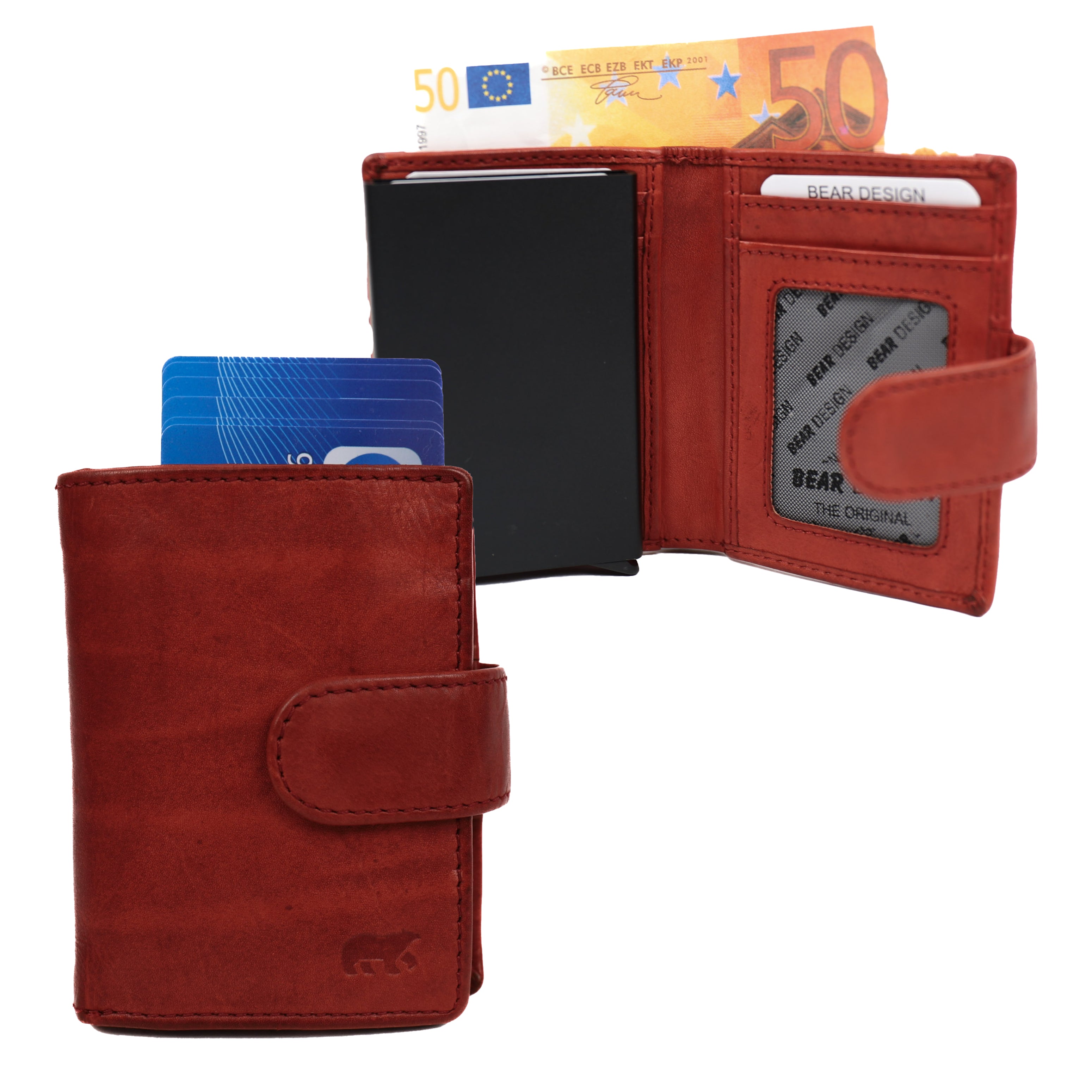 Kartenhalter 'Bobby' rot - CL 15689