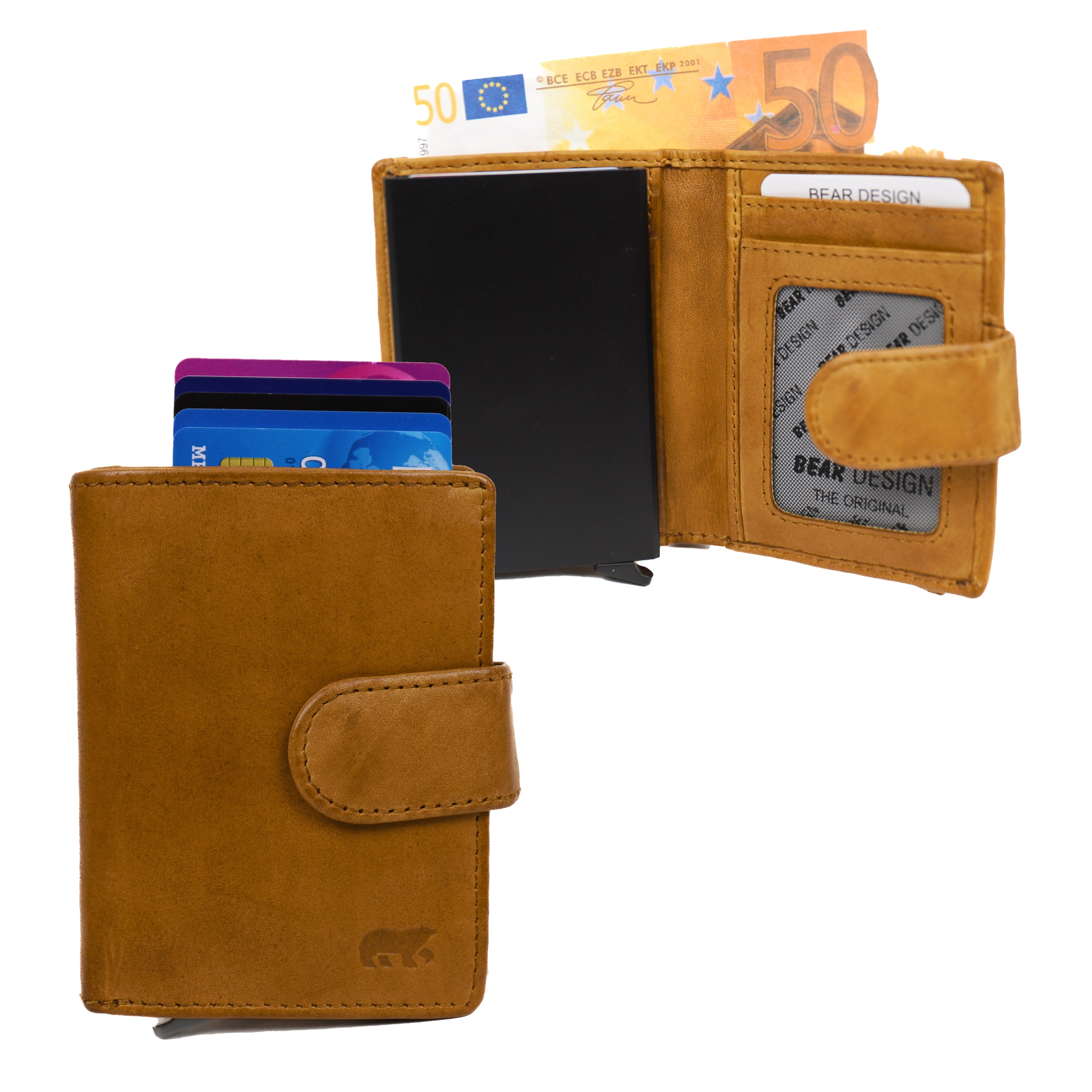 Kartenhalter 'Bobby' gelb - CL 15689