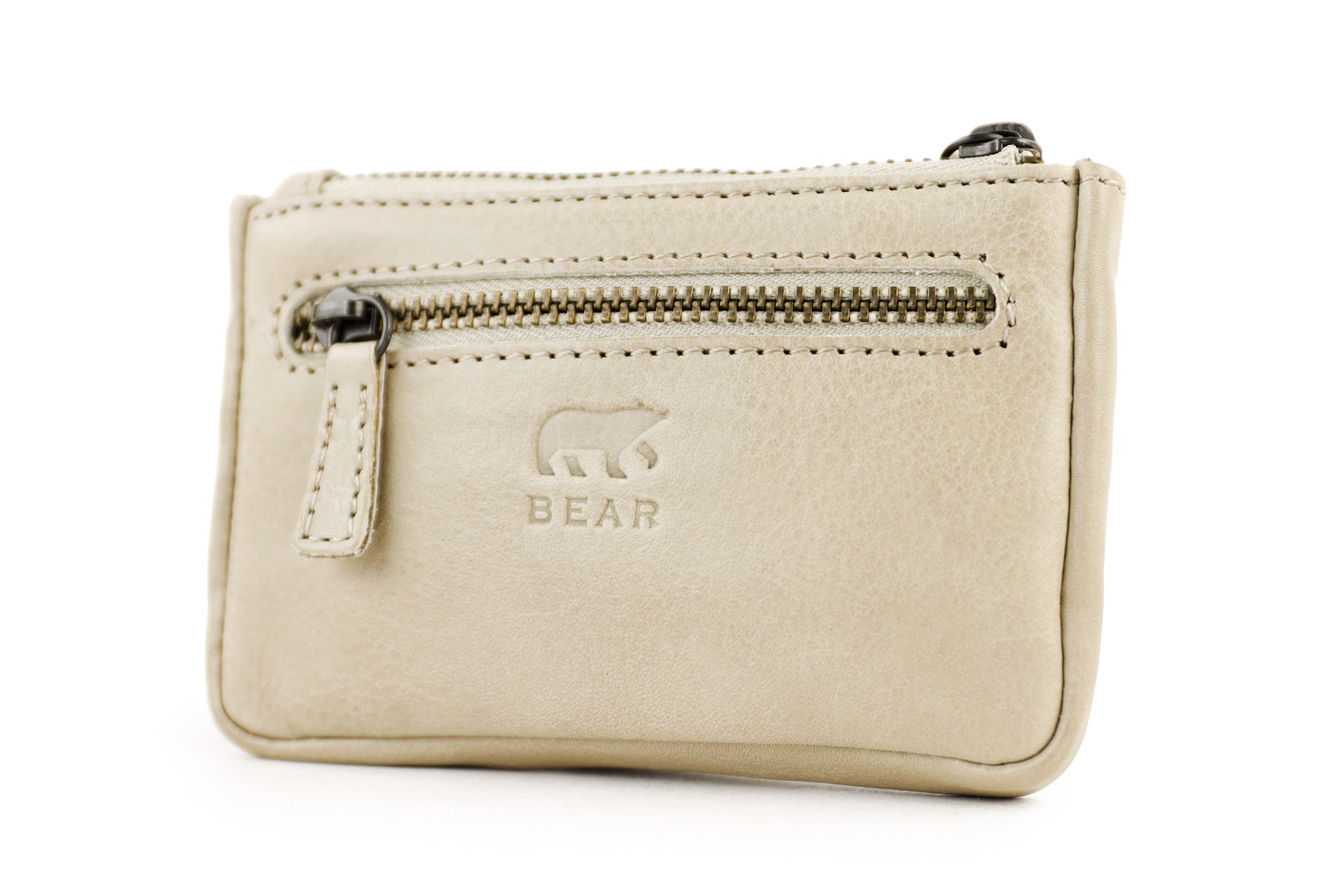 Sleuteletui 'Timo' silver mink