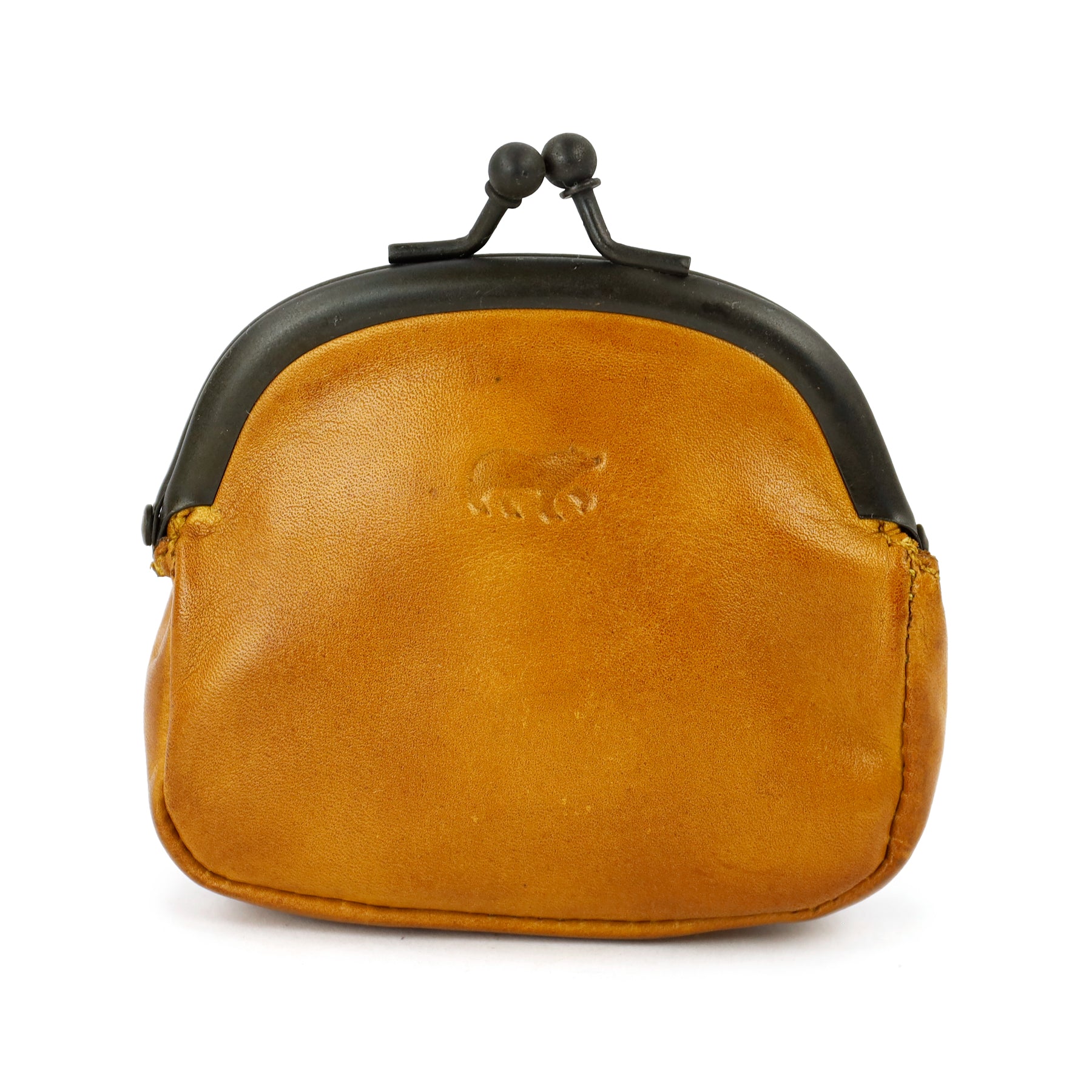 Beugelportemonneetje 'Lily' geel