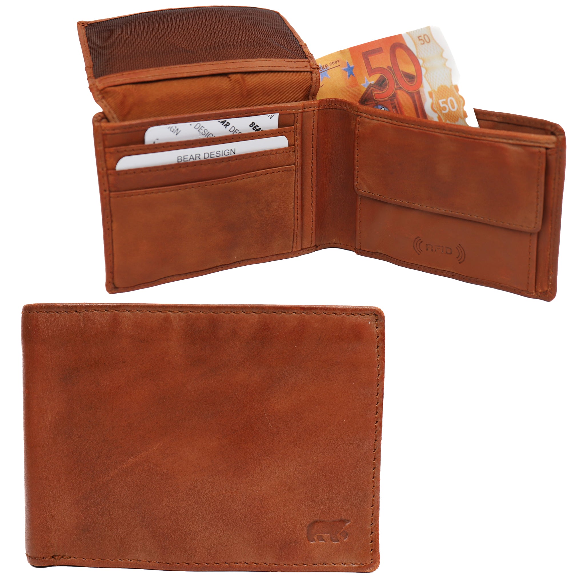 Brieftasche „Joep“ Cognac – CL 18839