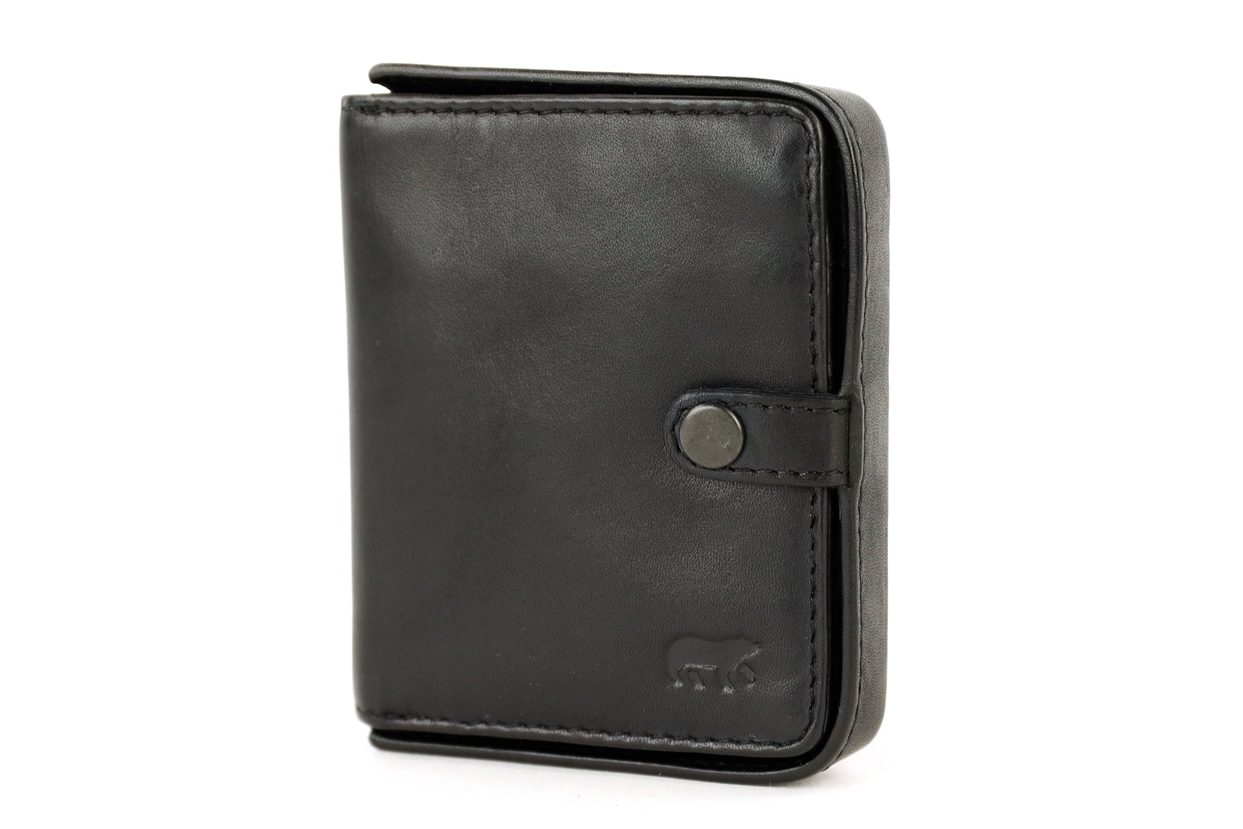 Münzfachgeldbörse 'John' Schwarz