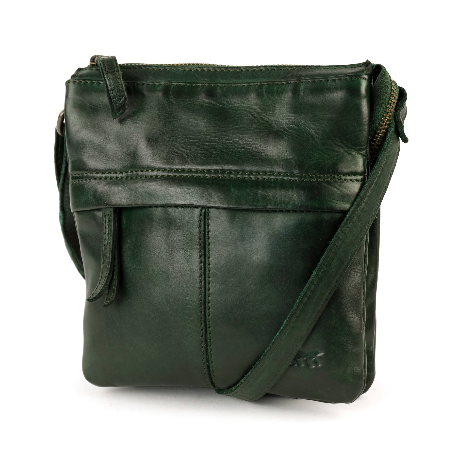 Klein schoudertasje 'Monique' groen