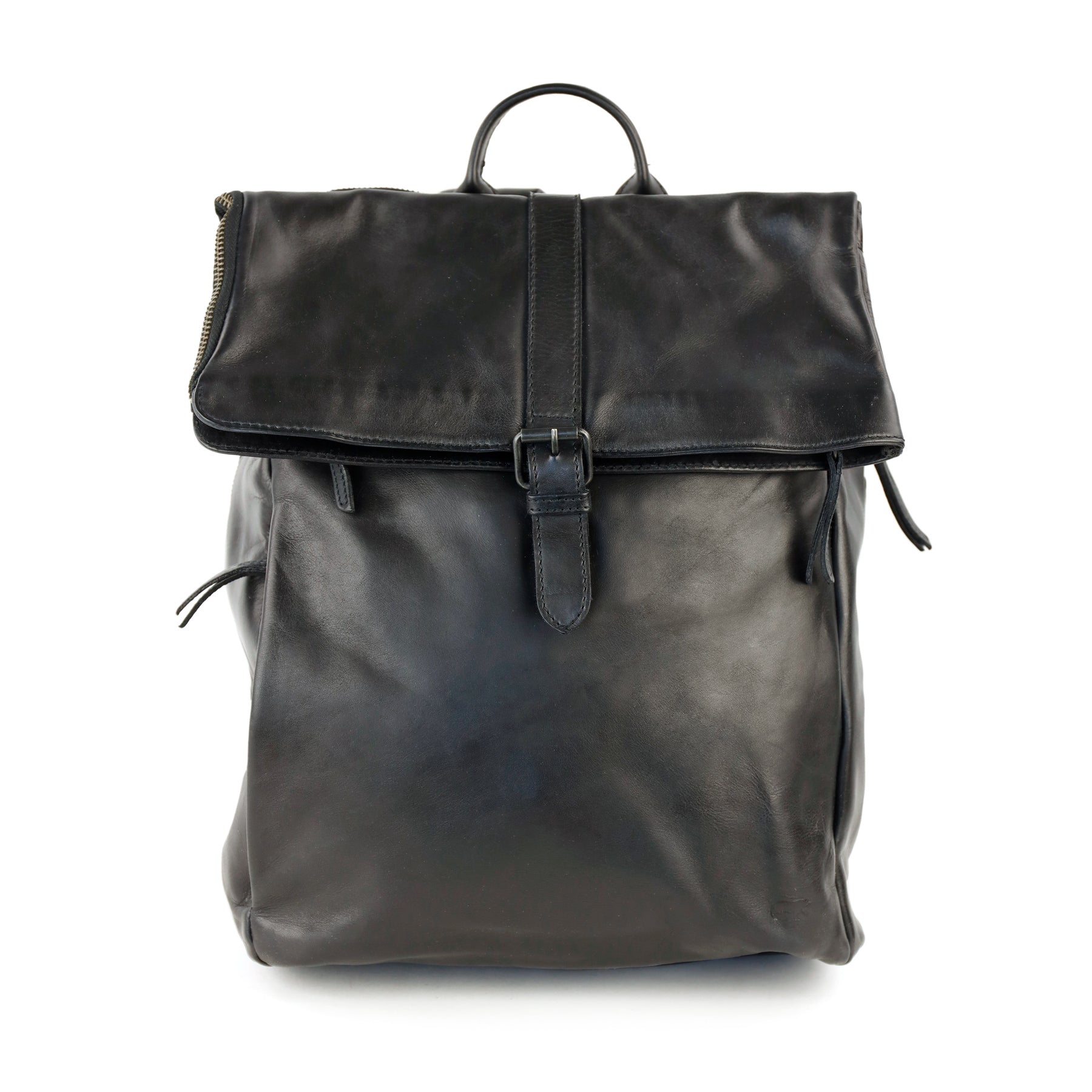 Rolltop Laptop Rucksack 15.6" 'Kai' Schwarz