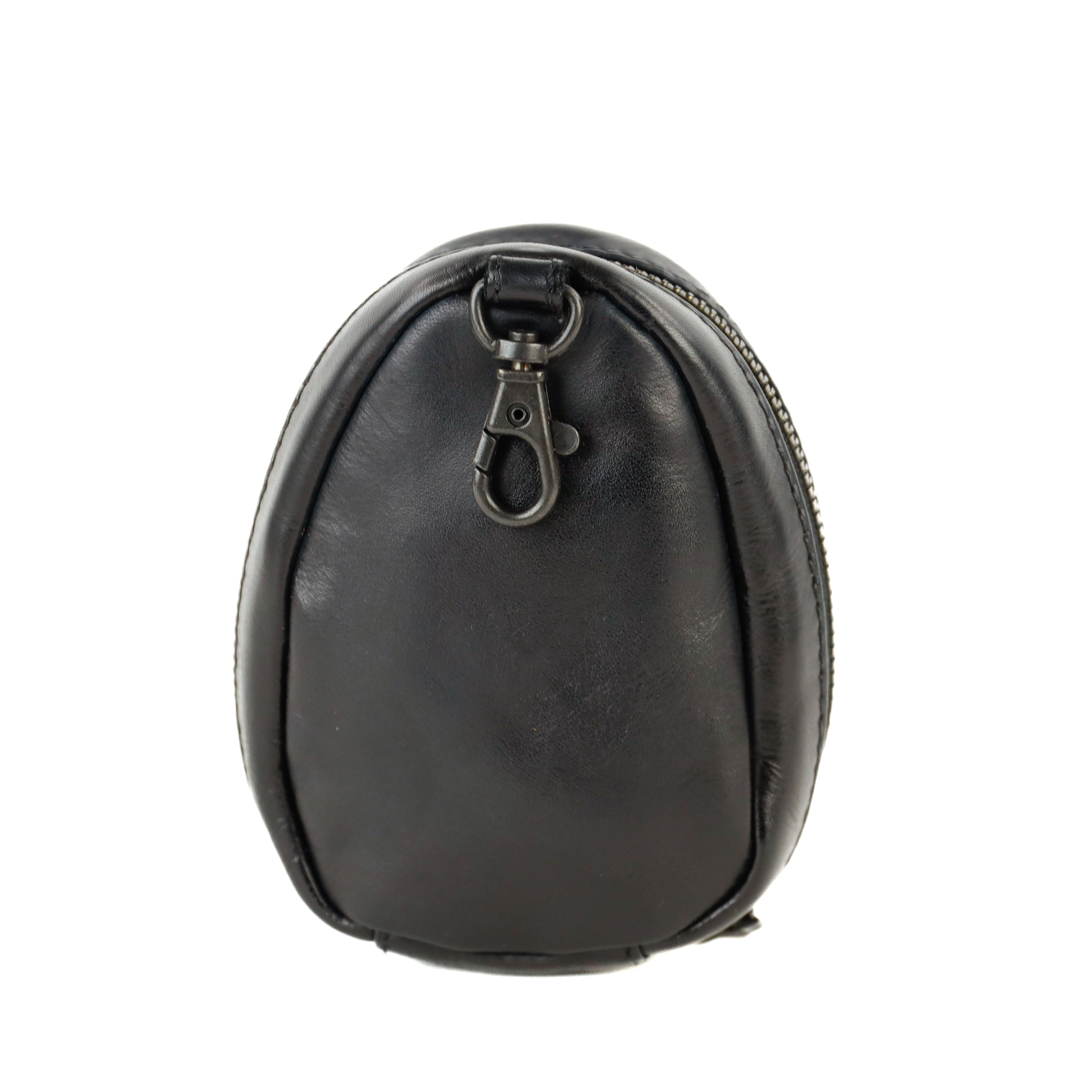 Bag Charm/Etui 'Fieke' Schwarz