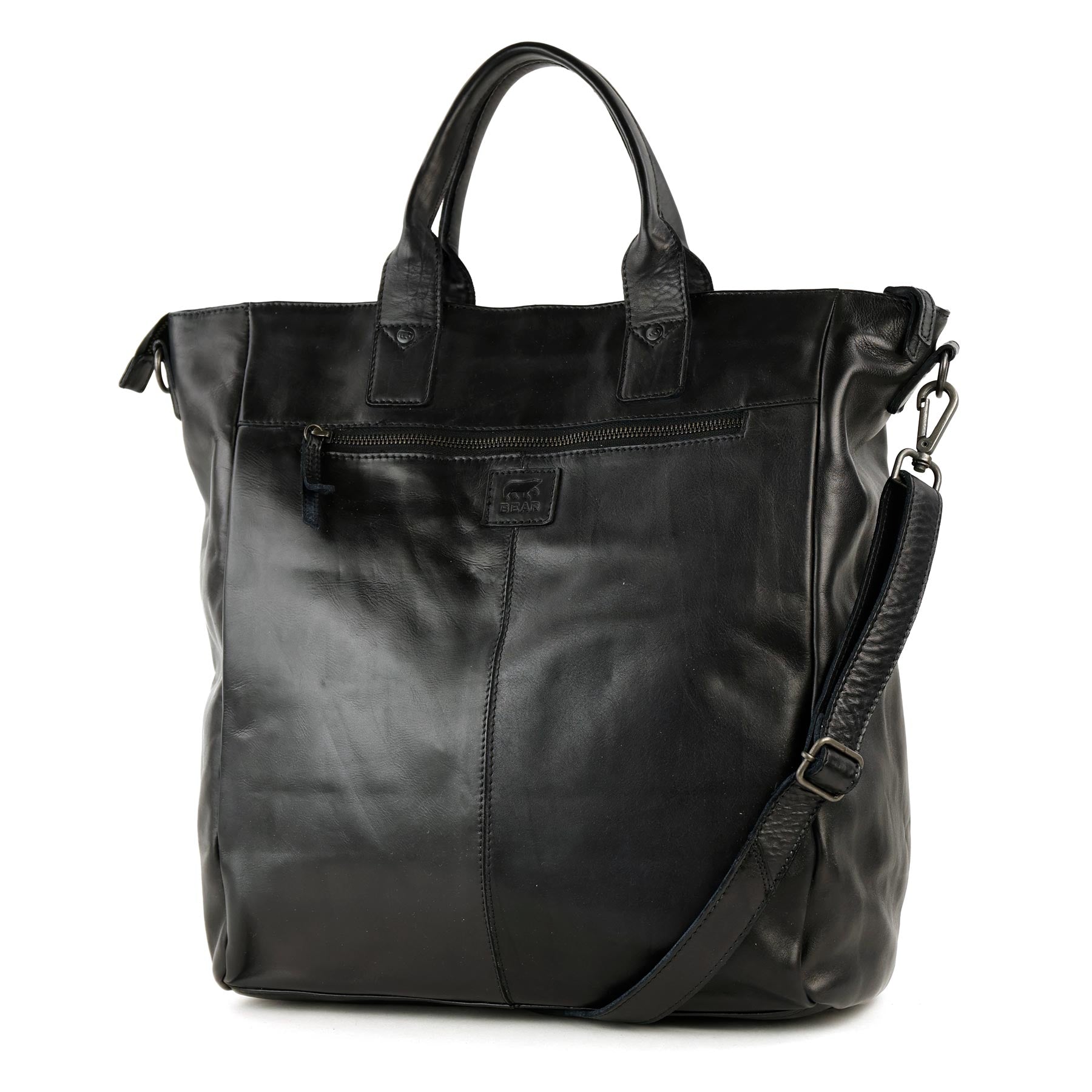 Unisex-Handtasche/Schultertasche „Vera“, schwarz