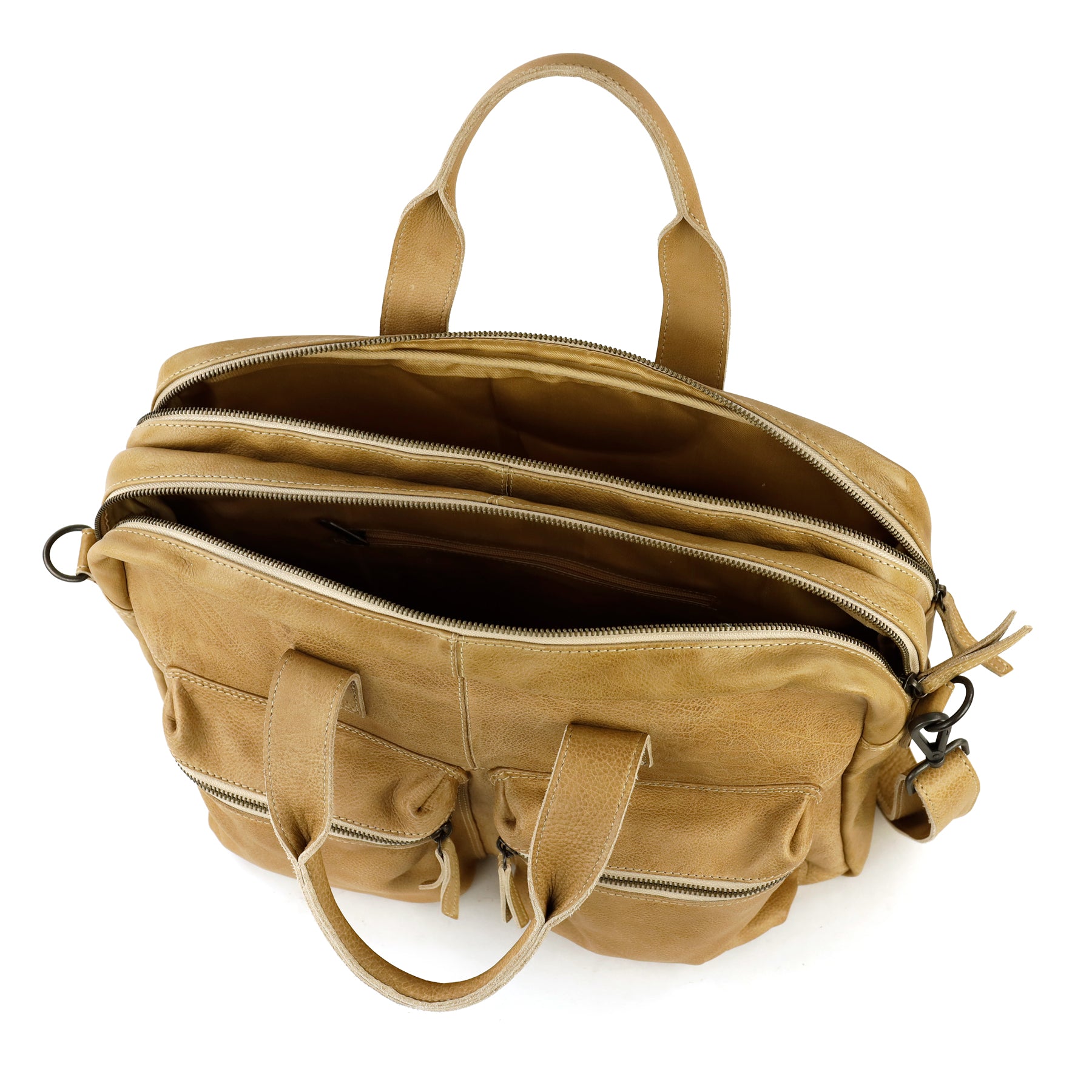 Weekender/Laptoptasche 15.6" 'Lou' Beige