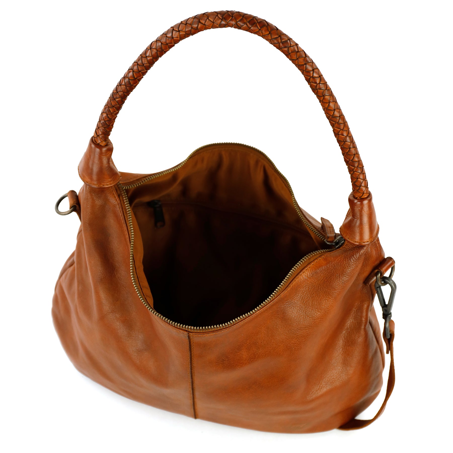 Umhänge-/Beuteltasche 'Mia' Cognac