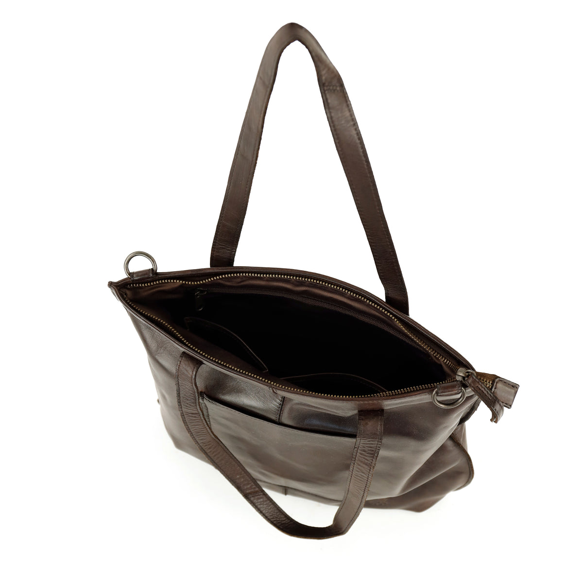 Shopper/Umhängetasche „Celeste“ dunkelbraun
