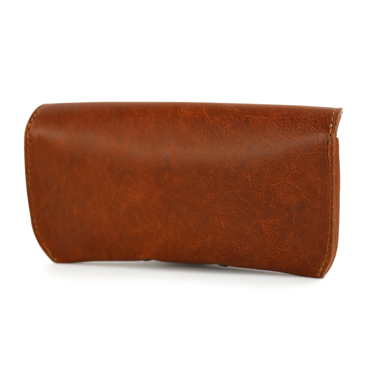**Luxus-Brillenetui „Nikki“ – Cognac**