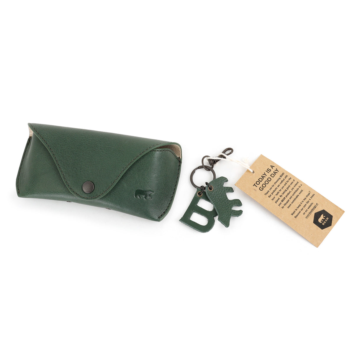 **Luxus-Brillenetui „Nikki“ – Cognac**