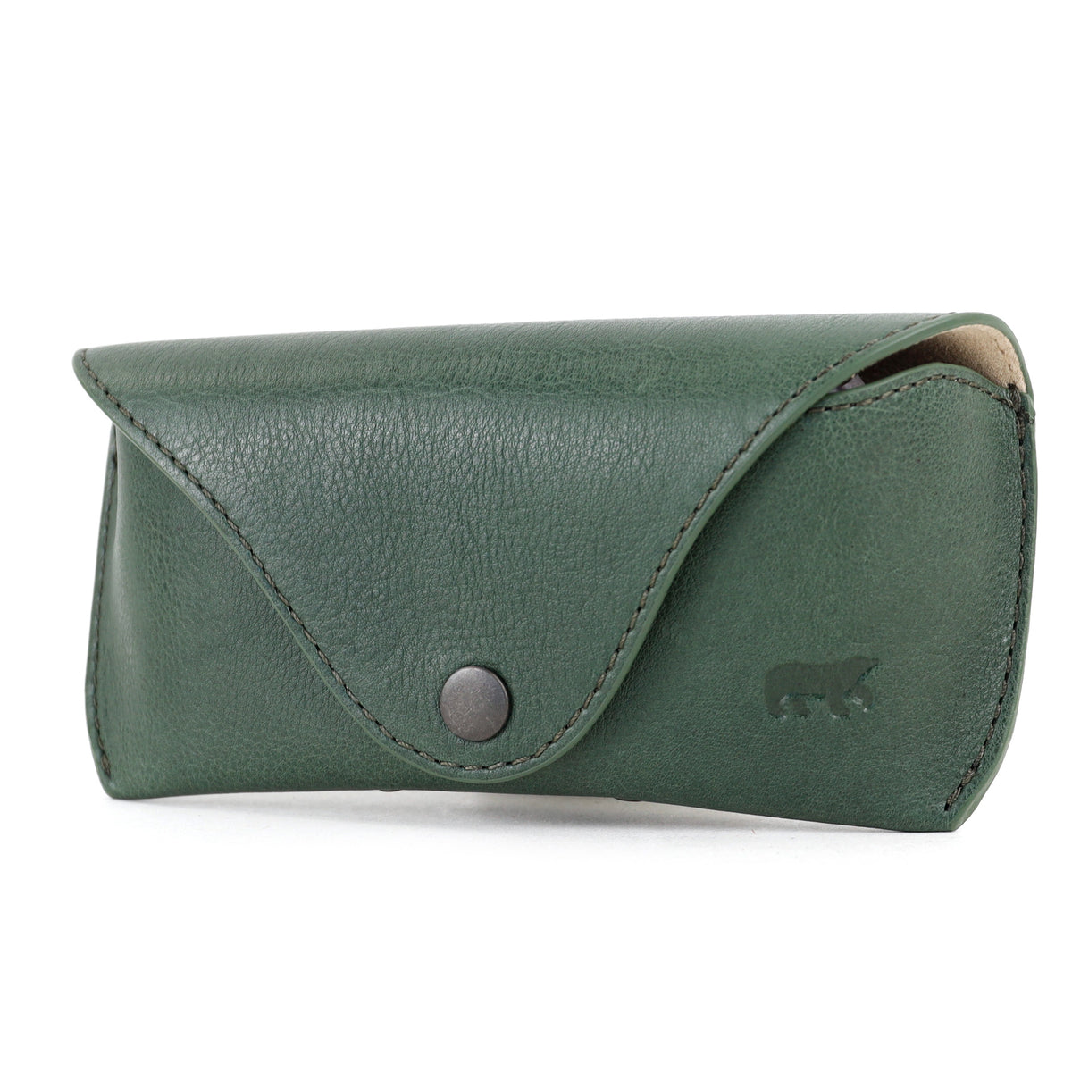 **Luxus-Brillenetui „Nikki“ – Cognac**