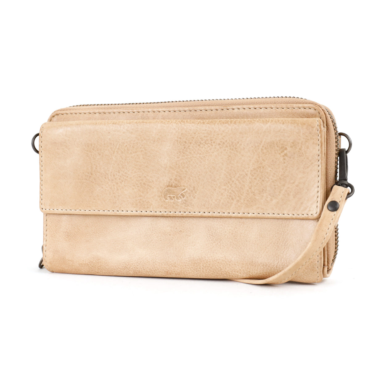 Telefoontasje 'Eden' beige