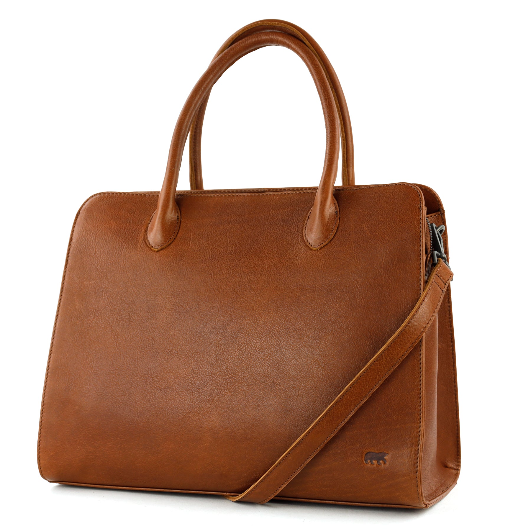 Arbeitstasche 14" 'Hannah' Cognac