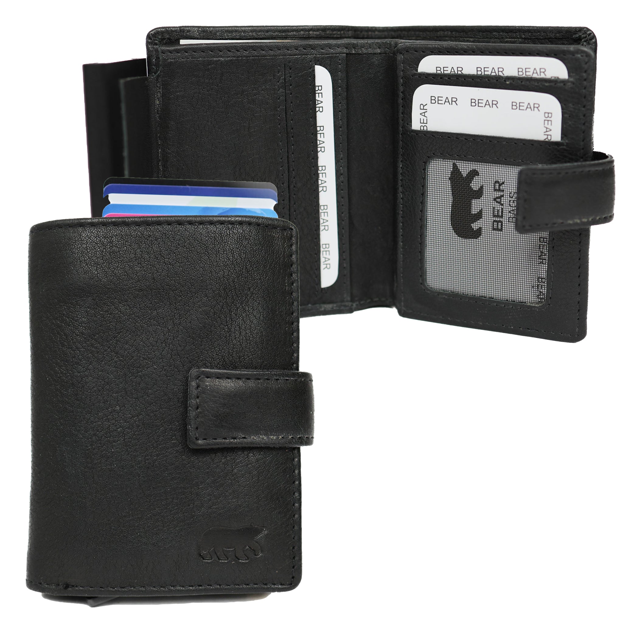 Großer Kartenhalter 'Otis' Schwarz