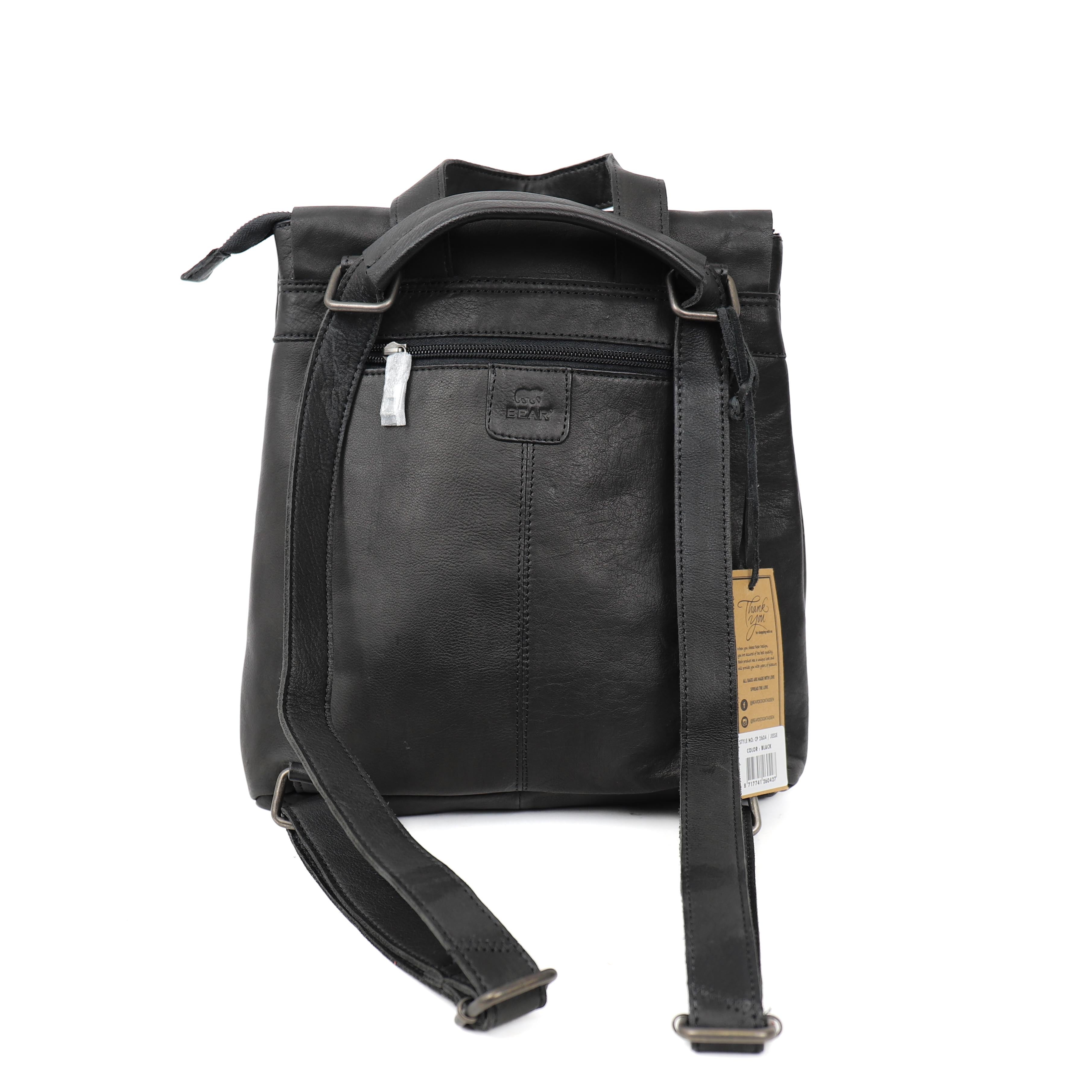 Rucksack/Umhängetasche 'Jesse' Schwarz