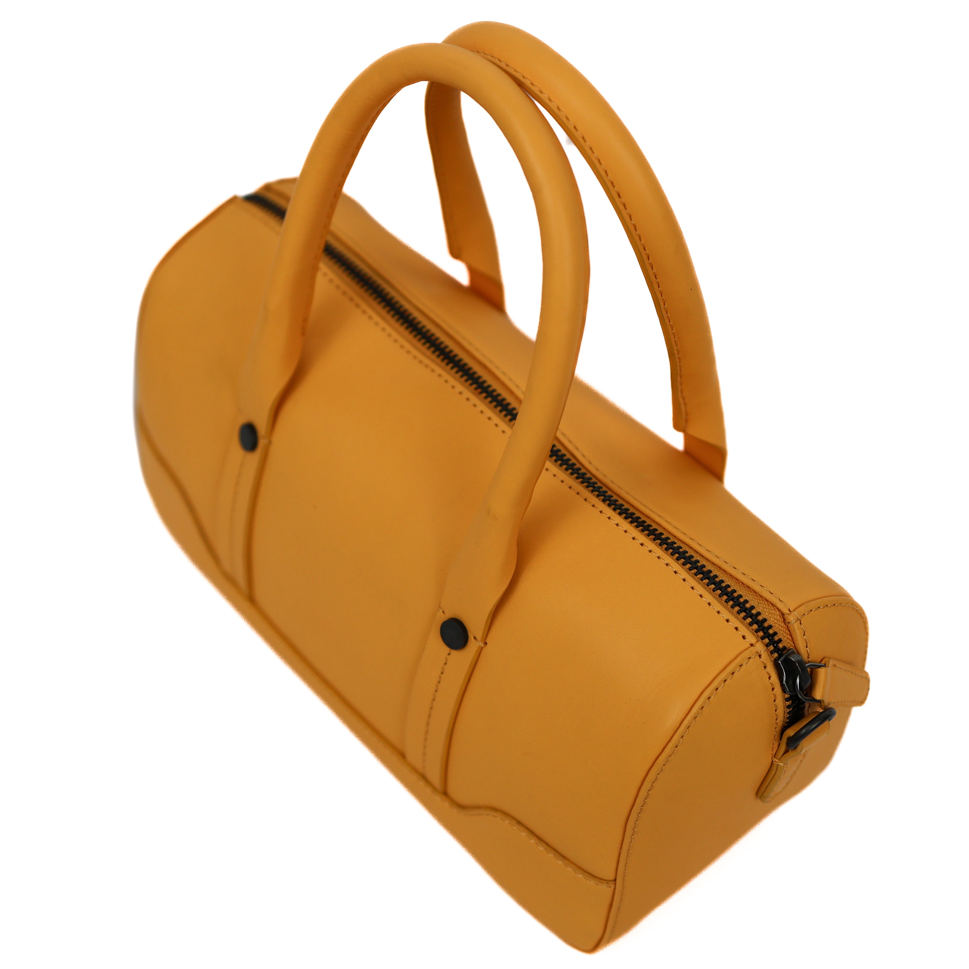 Runde Hand-/Umhängetasche 'Viviana' Yellow