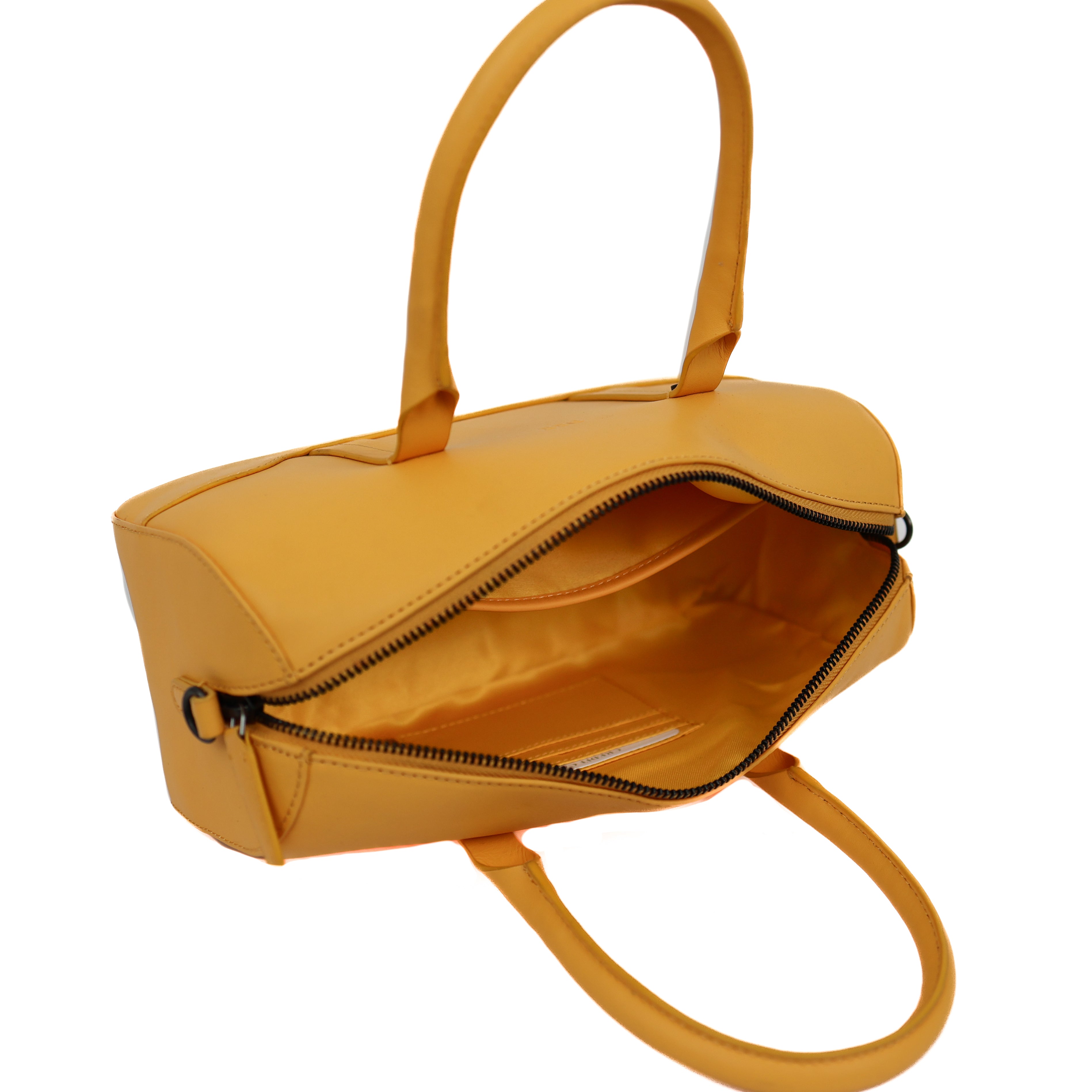 Runde Hand-/Umhängetasche 'Viviana' Yellow