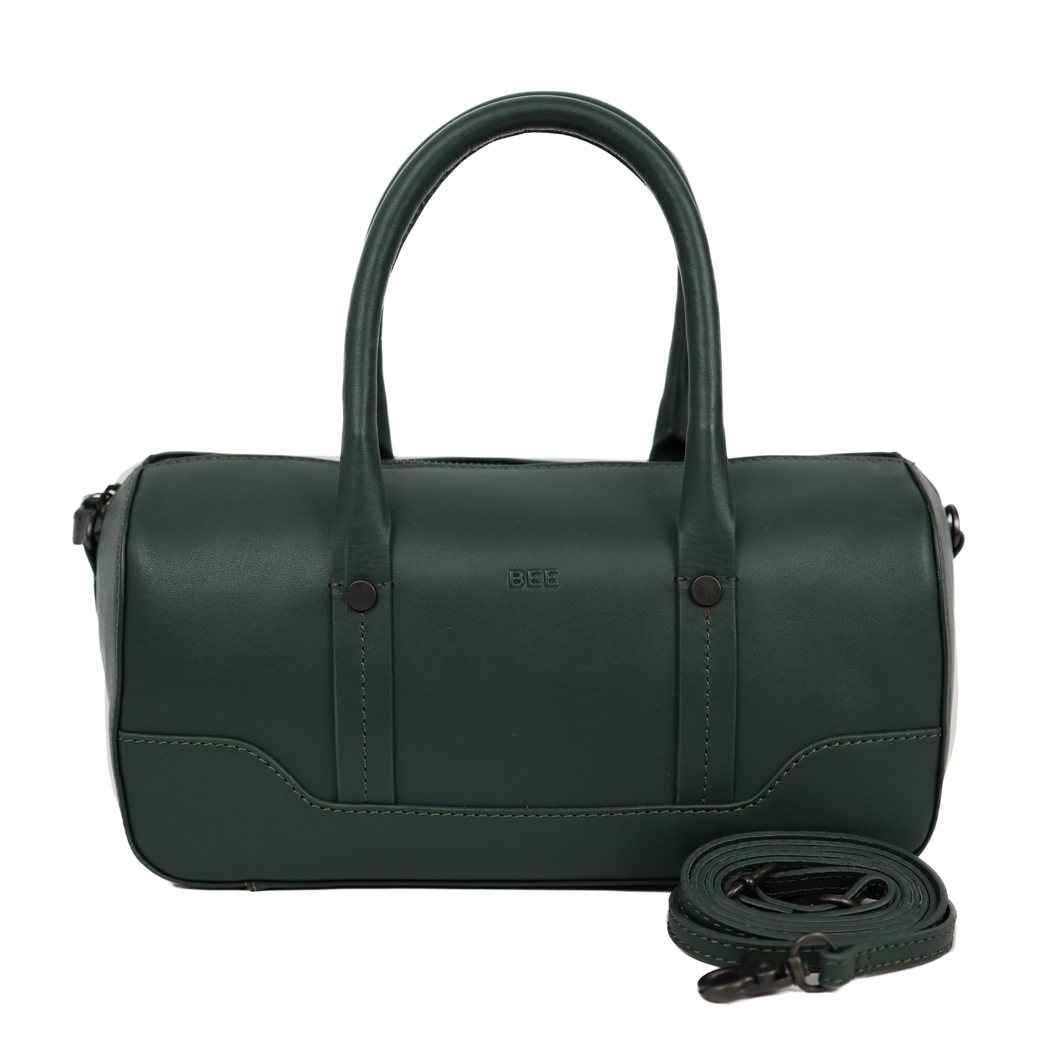 Runde Hand-/Umhängetasche 'Viviana' Green