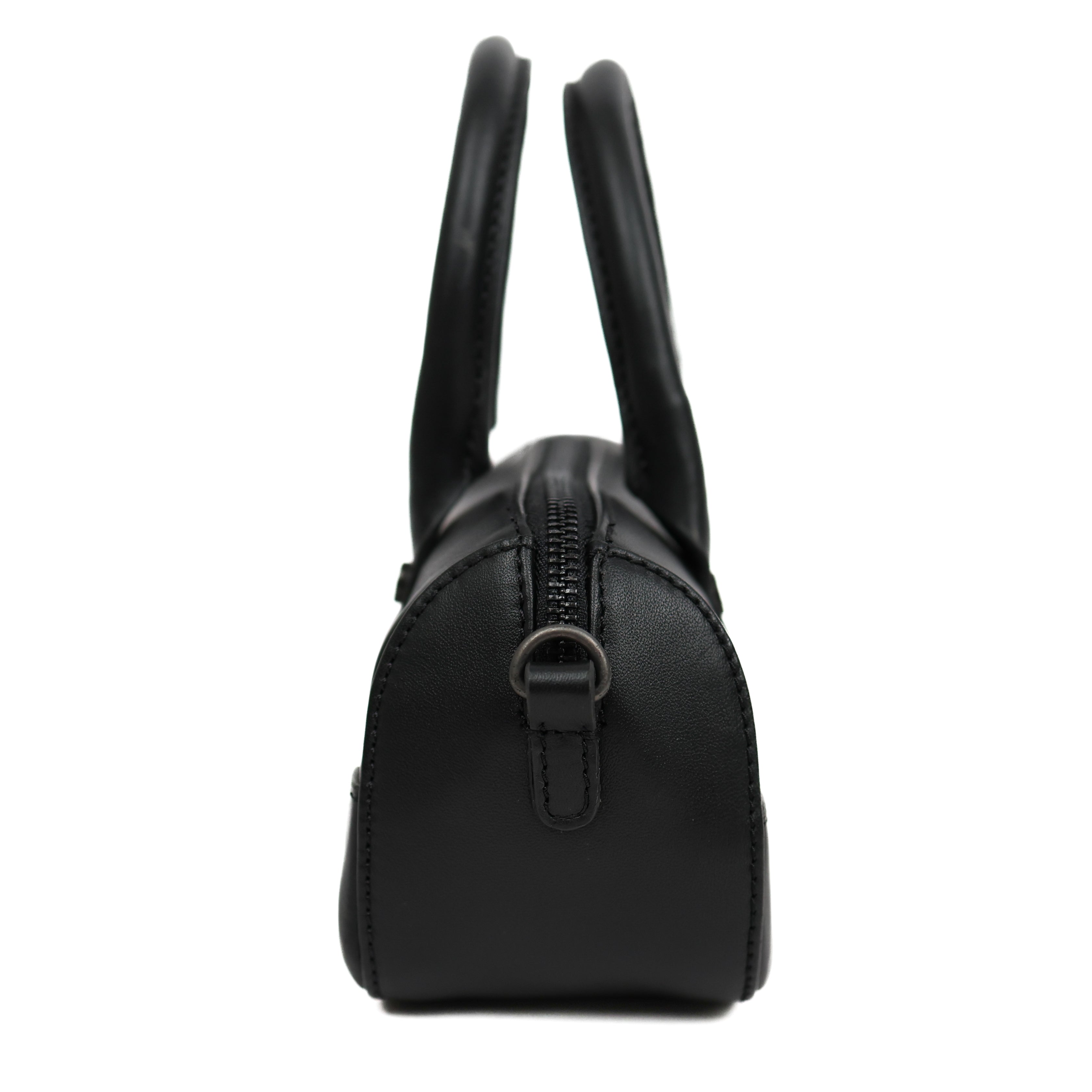 Runde Hand-/Umhängetasche 'Viviana' Mini Black