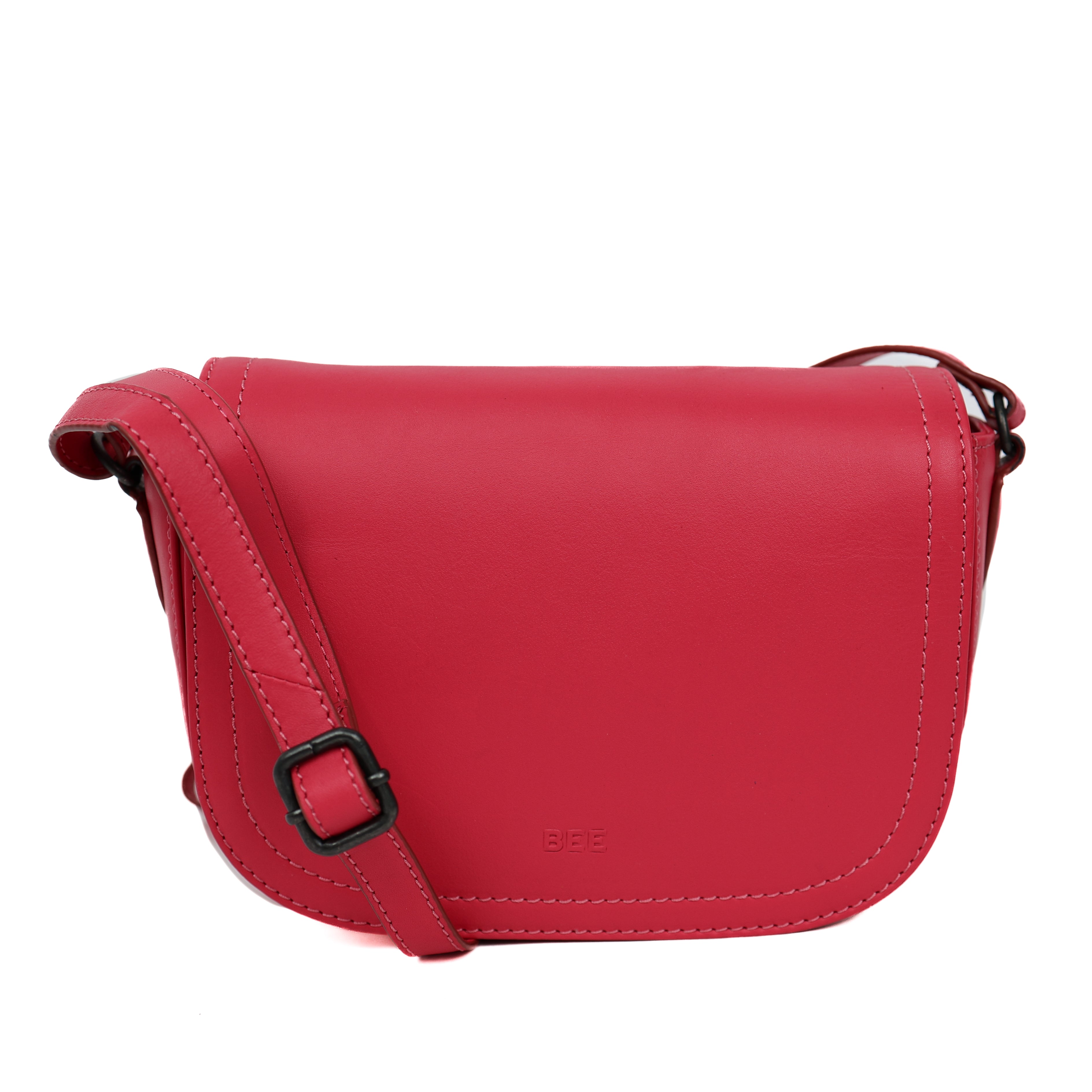 Umhängetasche mit Überschlag 'Anastasia' Rose Red