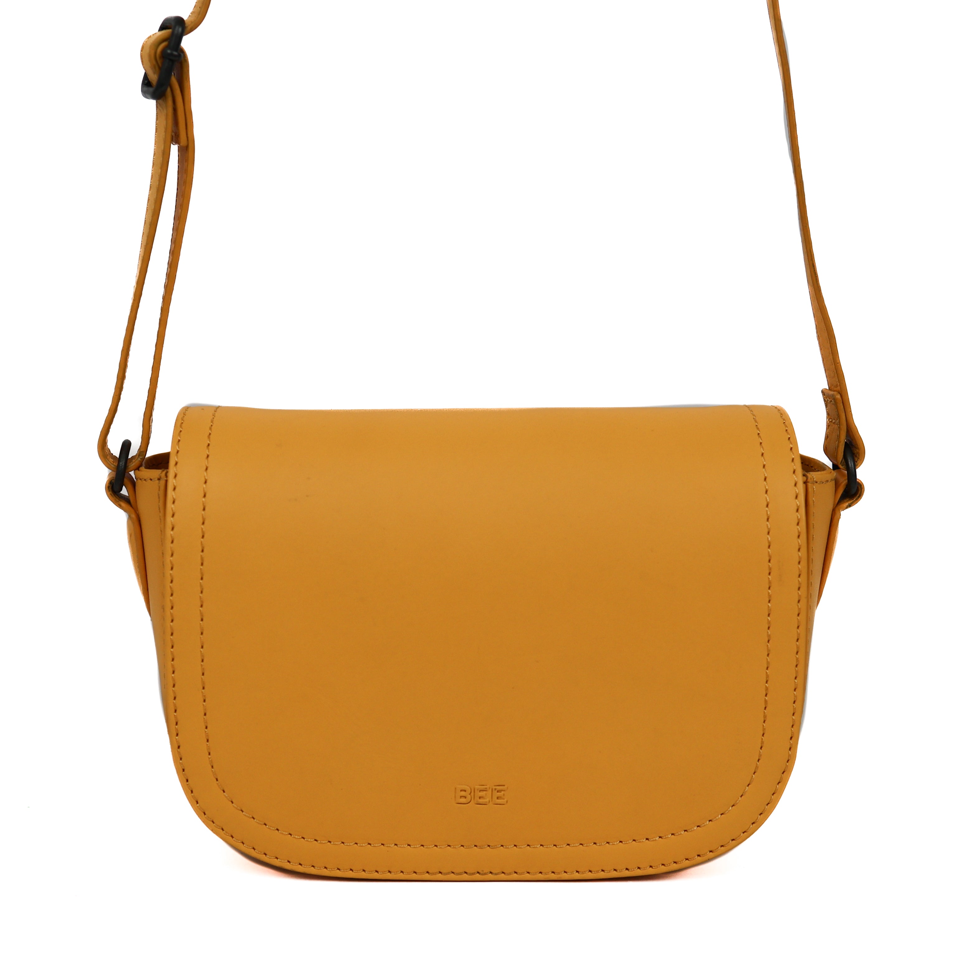 Umhängetasche mit Überschlag 'Anastasia' Yellow