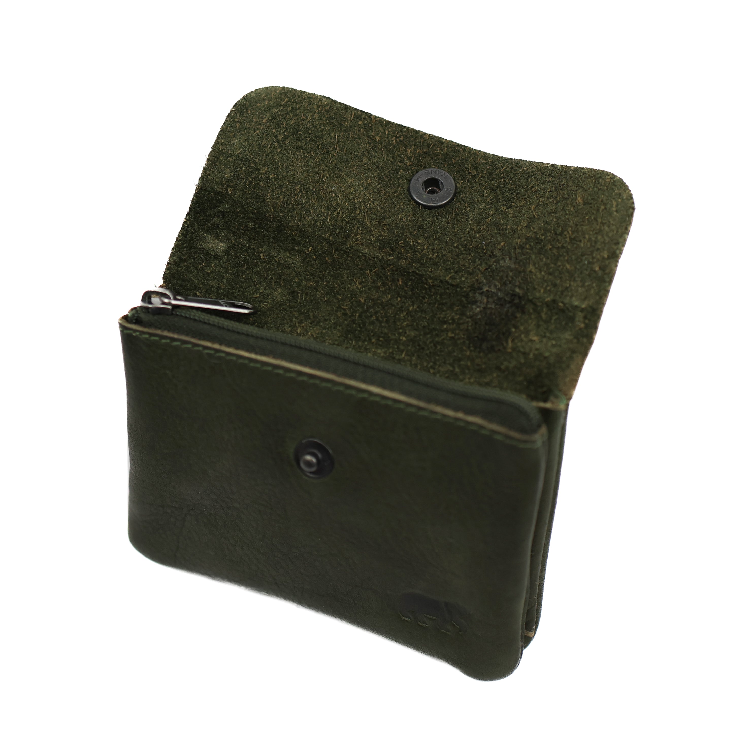 Portemonneetje 'Pietje' groen