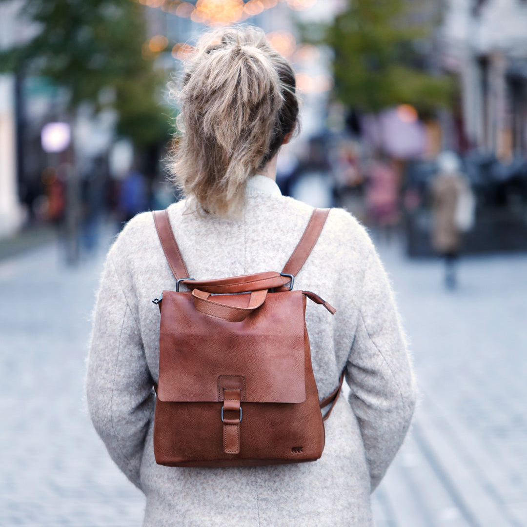 Rucksack/Umhängetasche 'Jesse' Feather