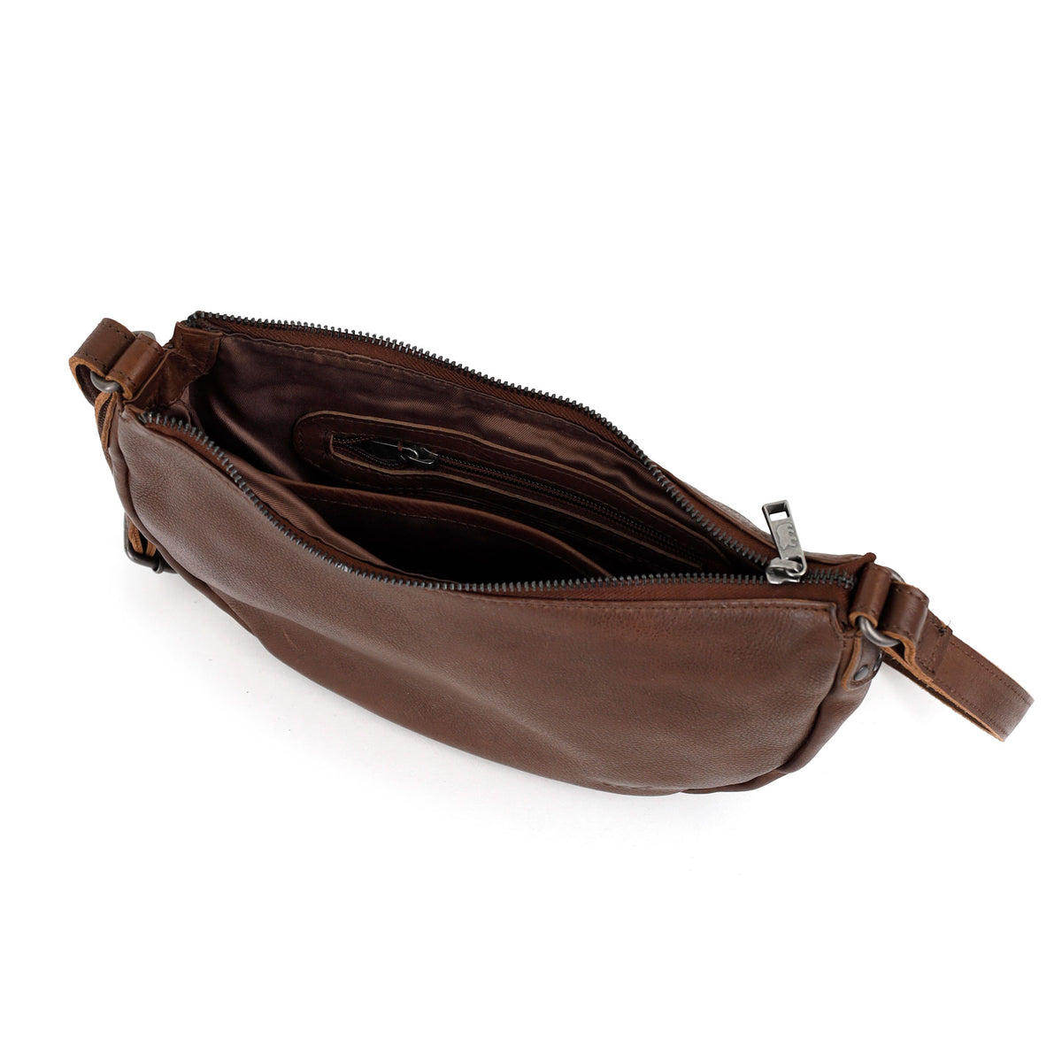 Beuteltasche 'Dyan' Cognac