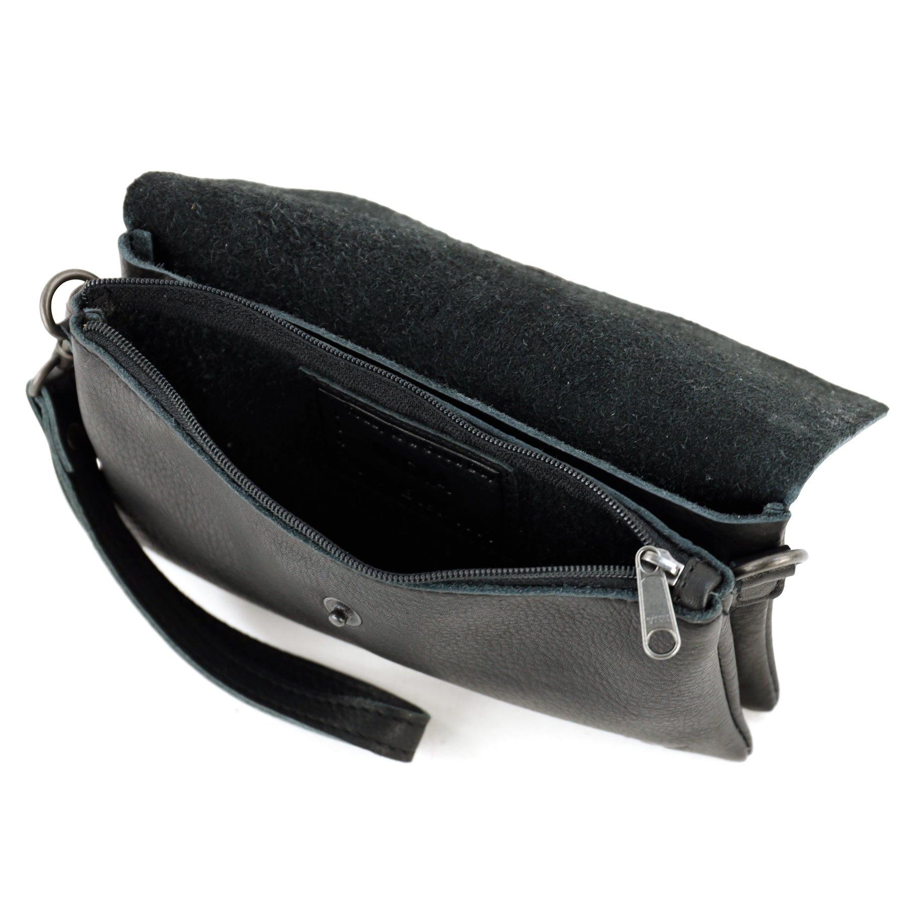 Clutch/Mini-Umhängetasche 'Lydia' Schwarz