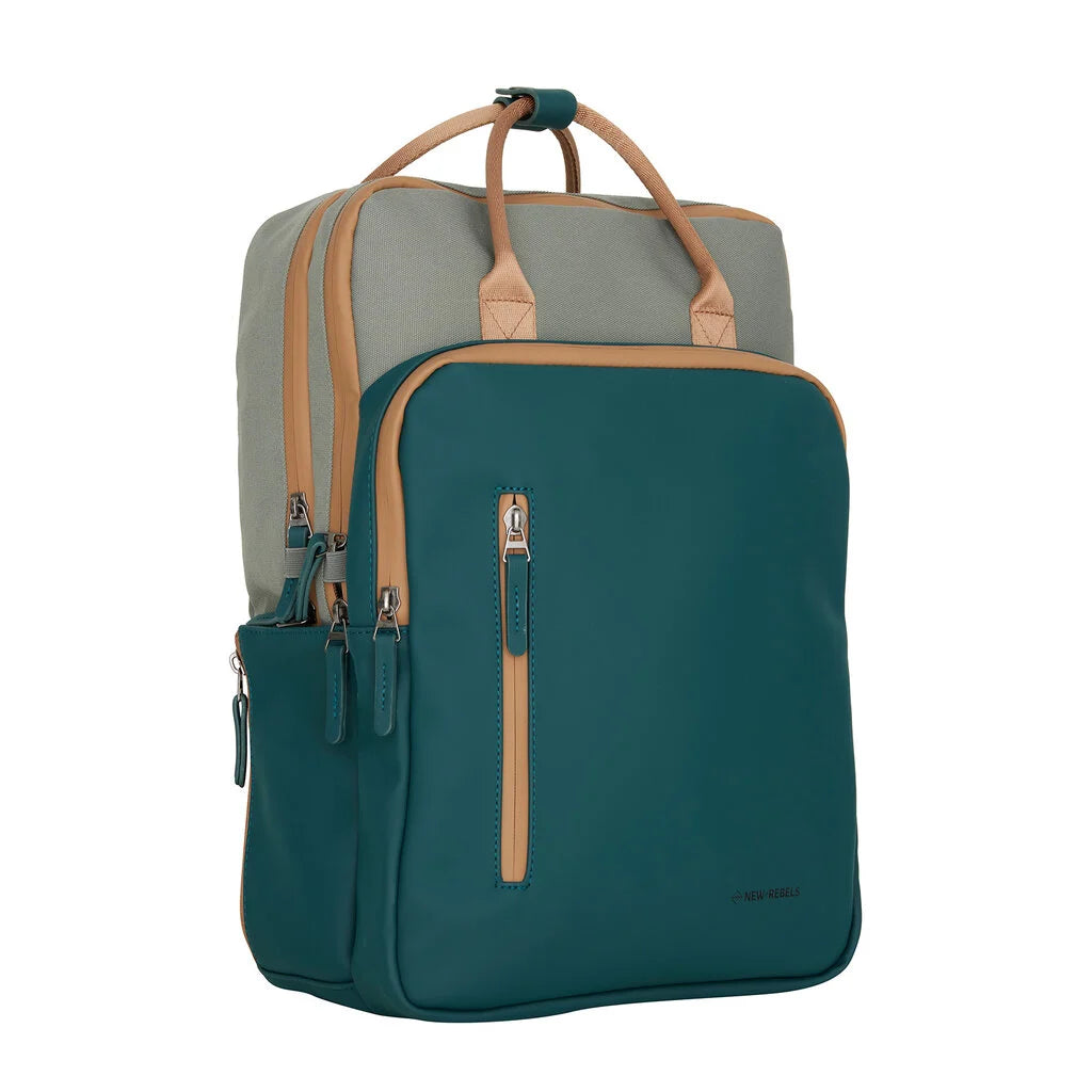 Wasserabweisender Rucksack 'Milwaukee' Ferron Petrol