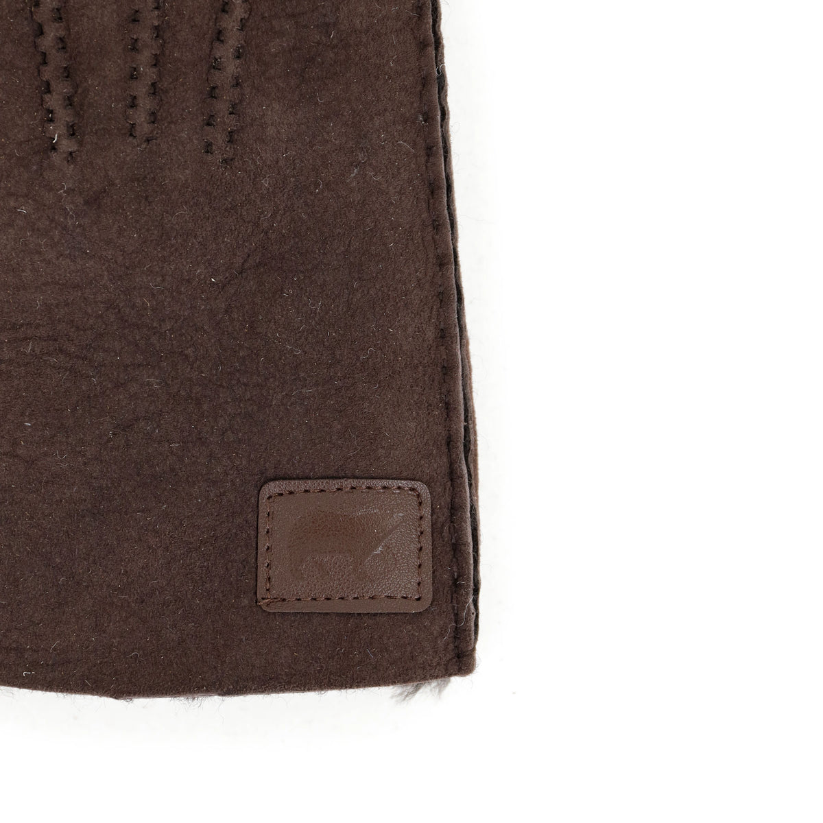Damen-Fäustlinge aus Lammfell 'Sofia' Dunkelbraun