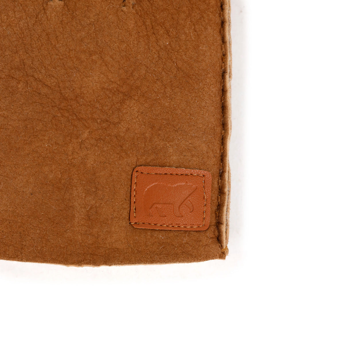 Women's Sheepskin Mittens 'Sofia' – Dark Chestnut