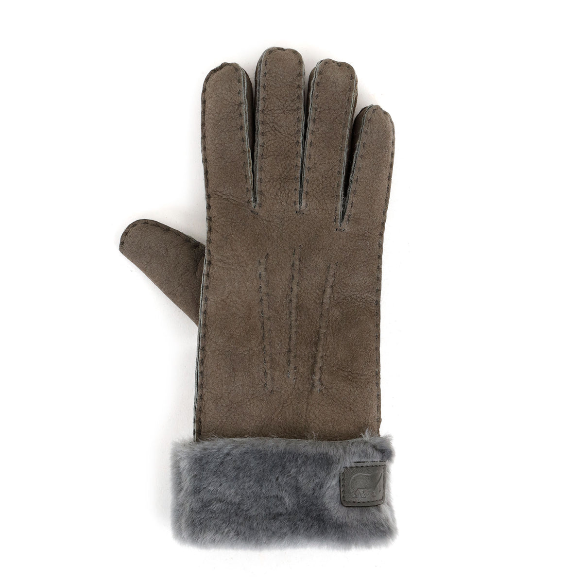 Damen Schafwoll-Handschuhe 'Elise' grau