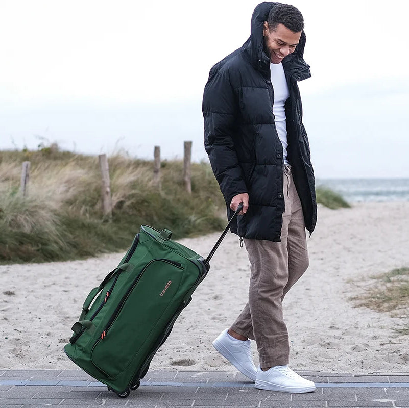 Basics Fresh Trolley Travel Bag dark green