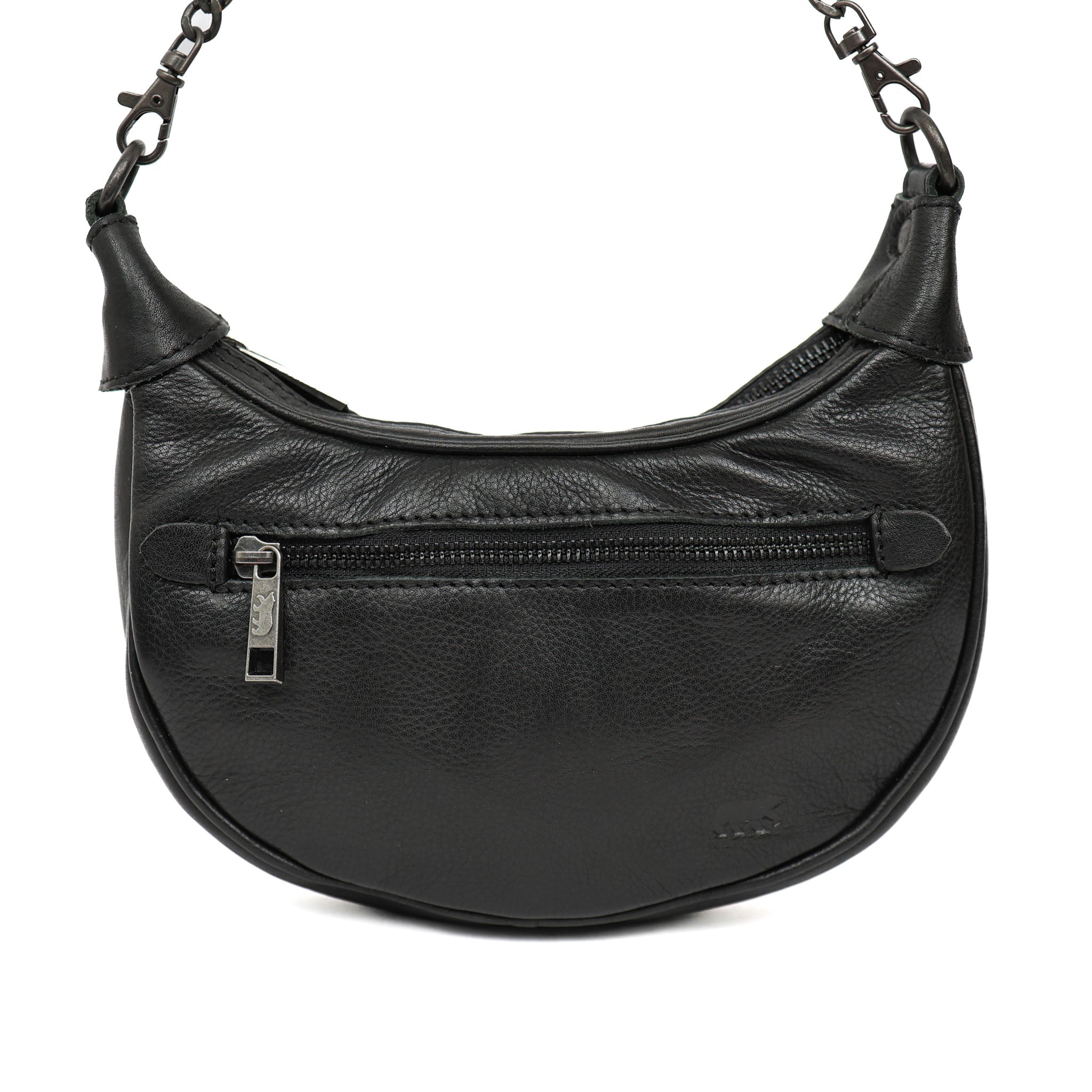 Hand-/Umhängetasche mit Kette 'Amira' Schwarz