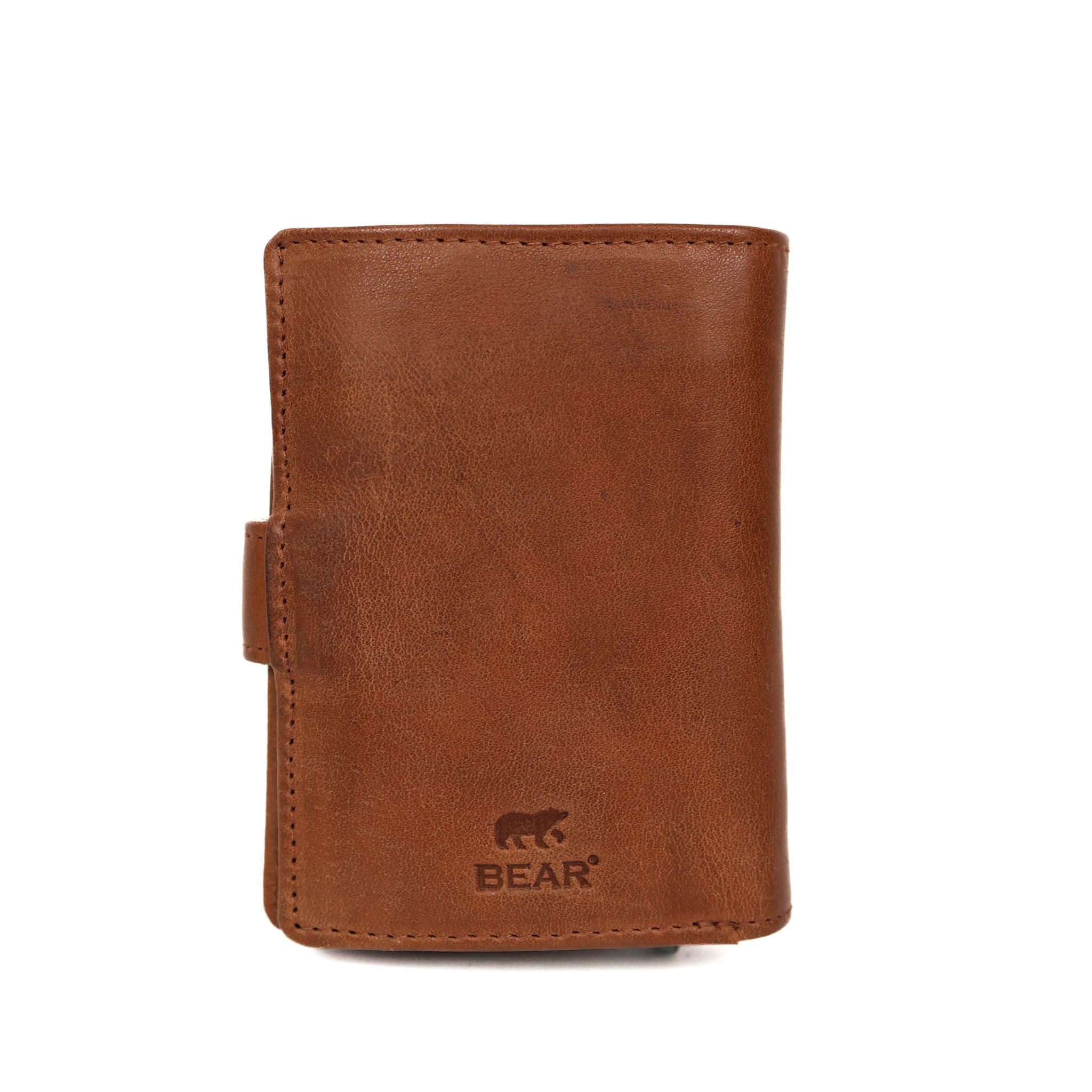 Großer Kartenhalter 'Otis' Cognac