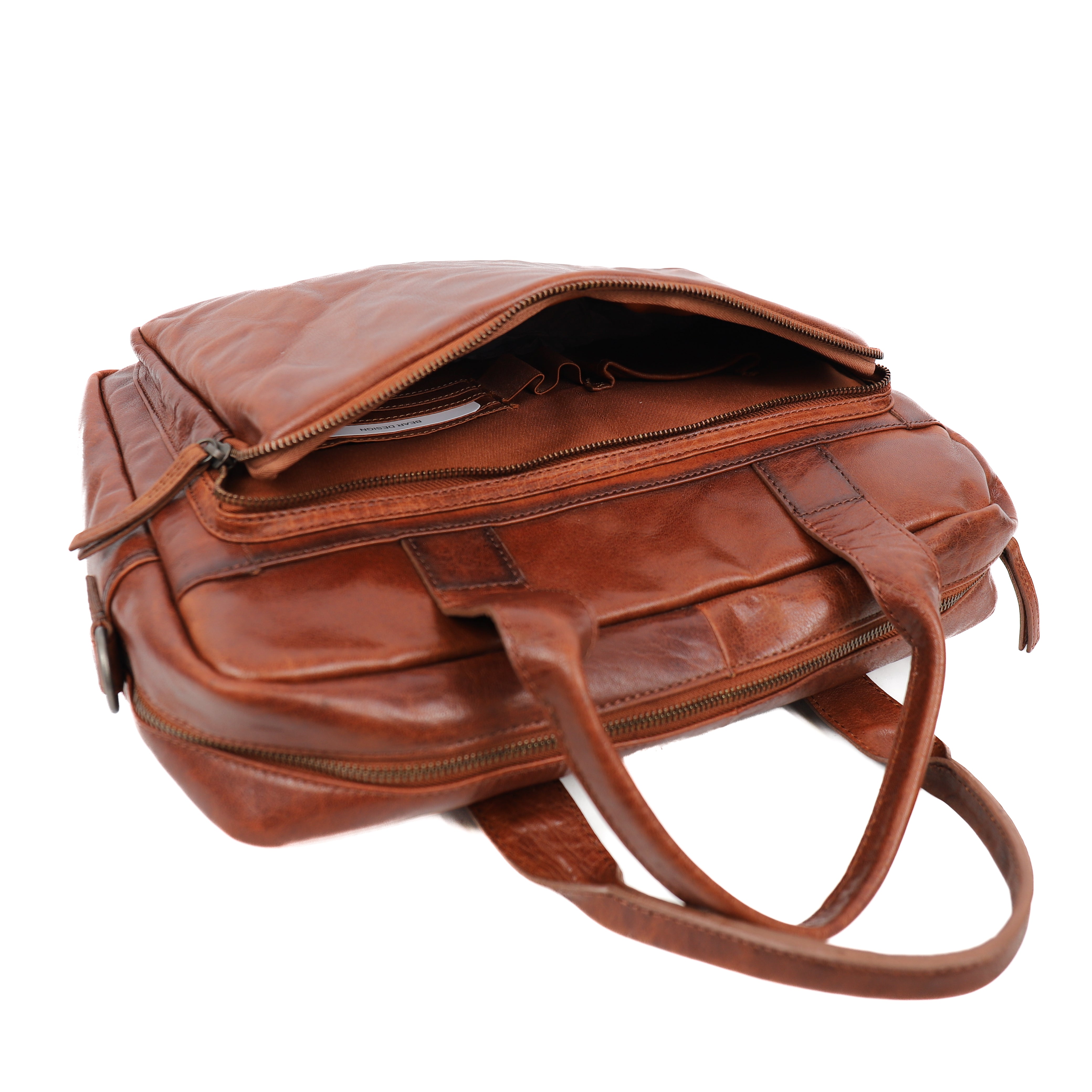 Laptoptasche 'Seb' Cognac