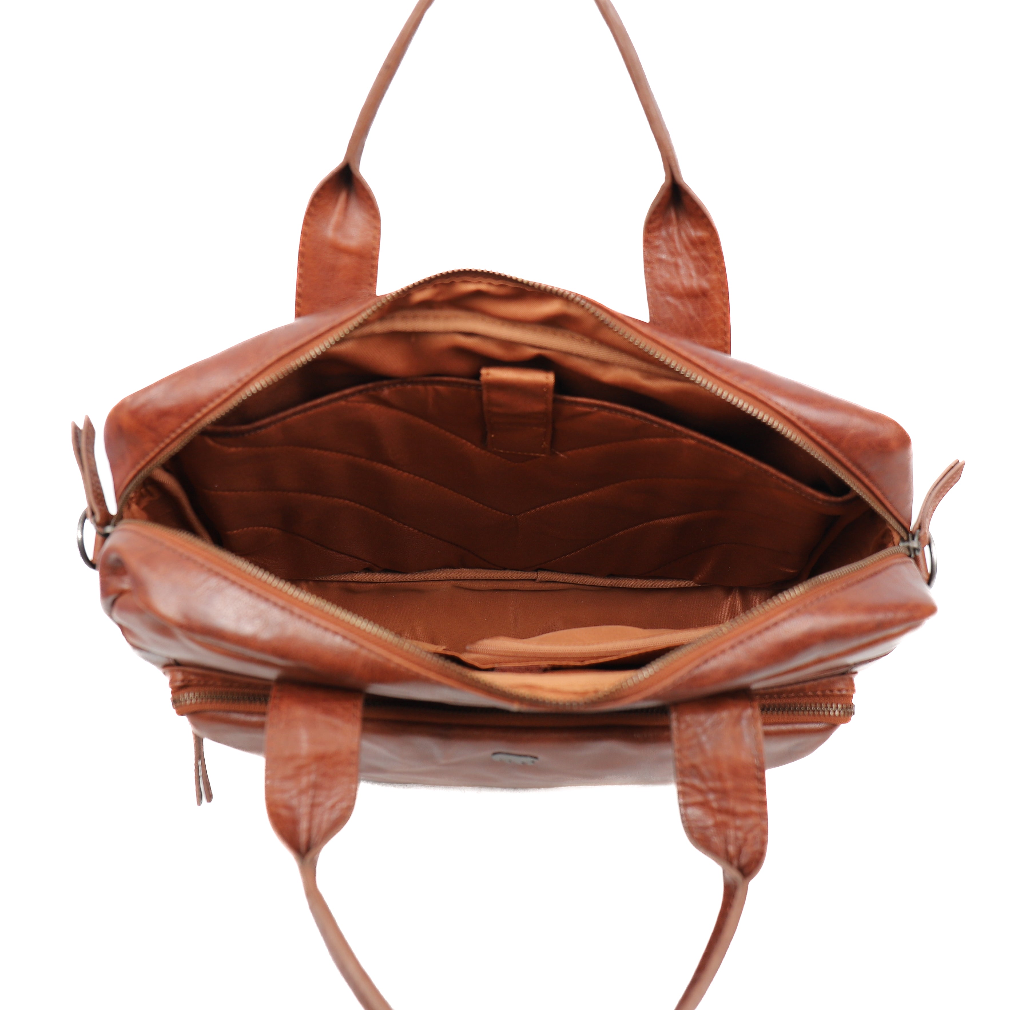 Laptoptasche 'Seb' Cognac