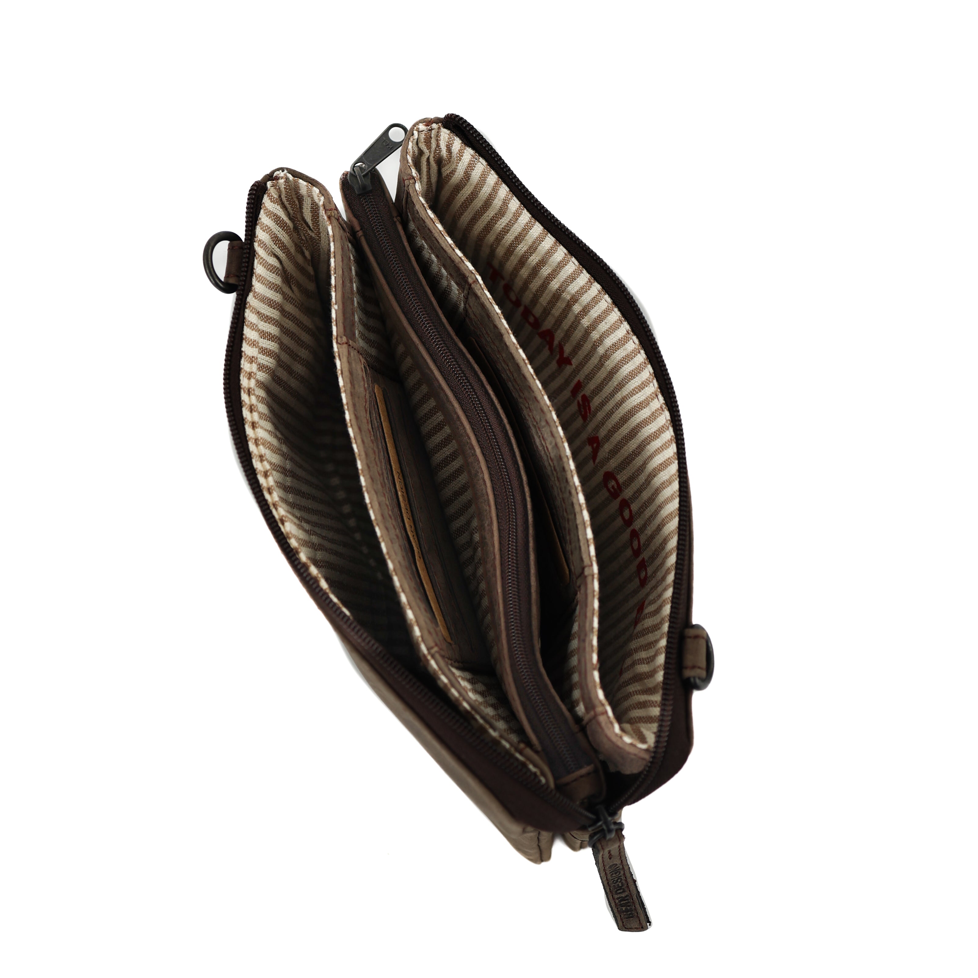 Portemonnaie Tasche 'Uma' Braun