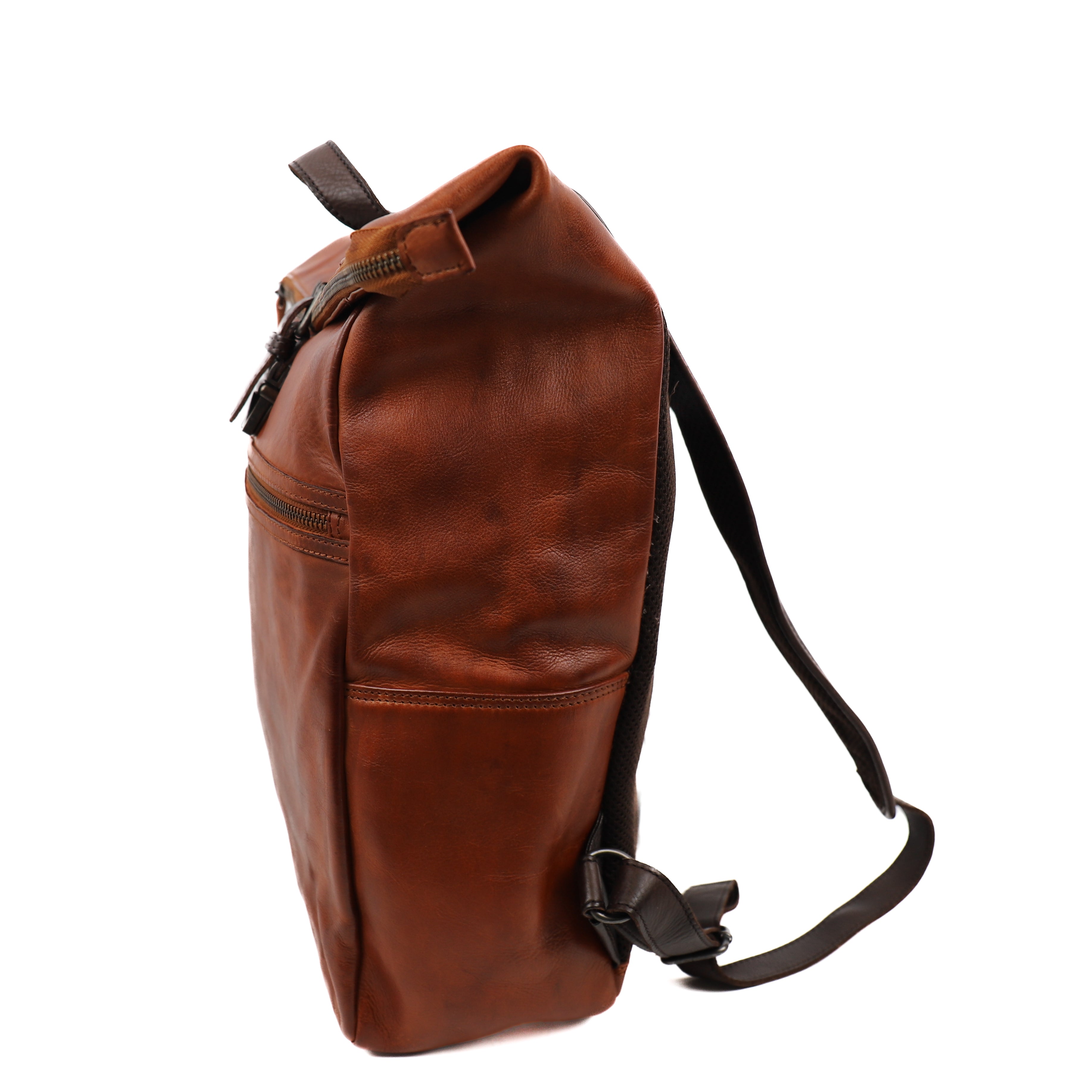 Rucksack 'Rick' Cognac/Braun